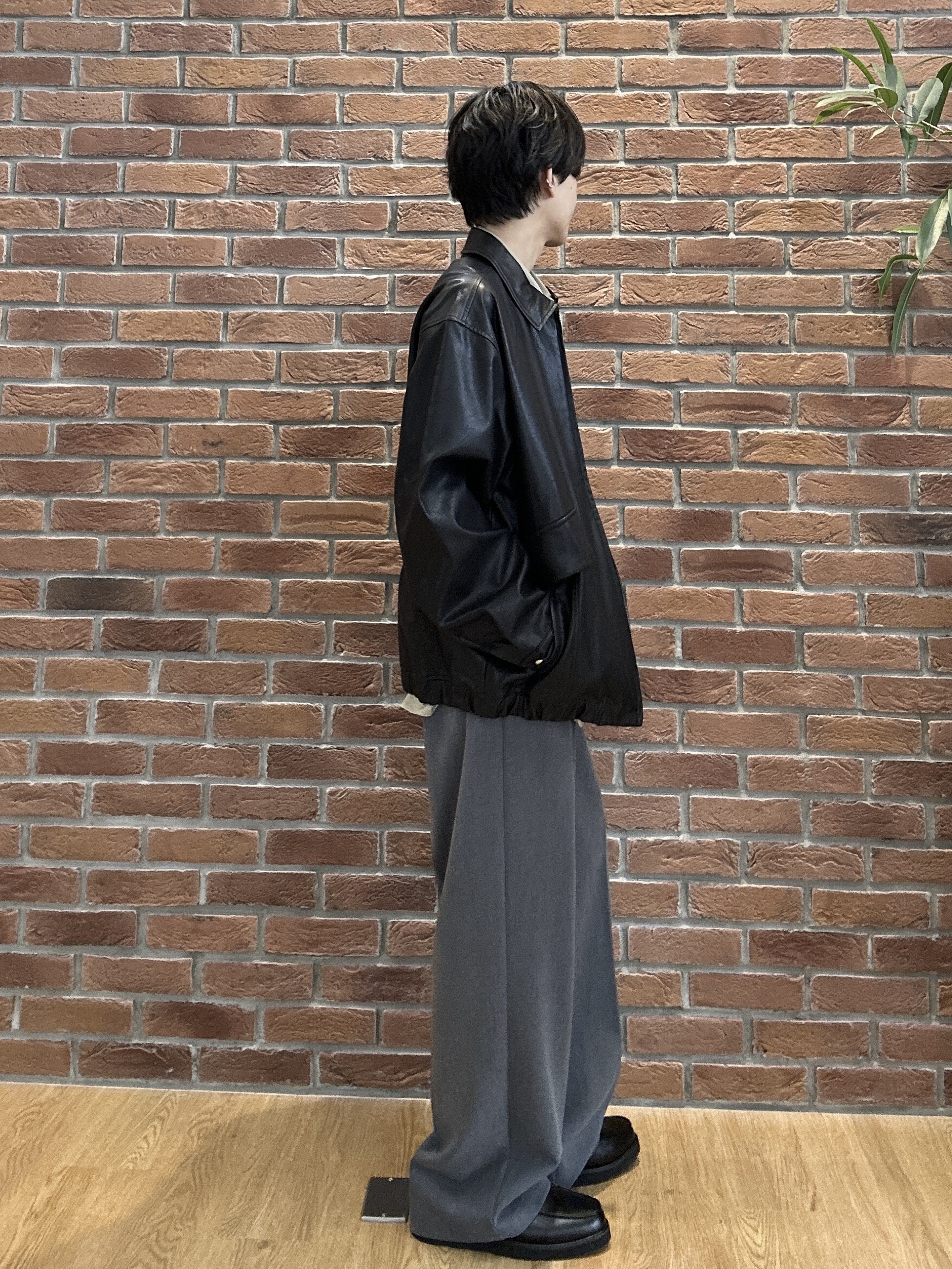ドイさんの「tk.TAKEO KIKUCHI｜【セットアップ対応可】ベルテッドワイドスラックス」を使ったコーディネート