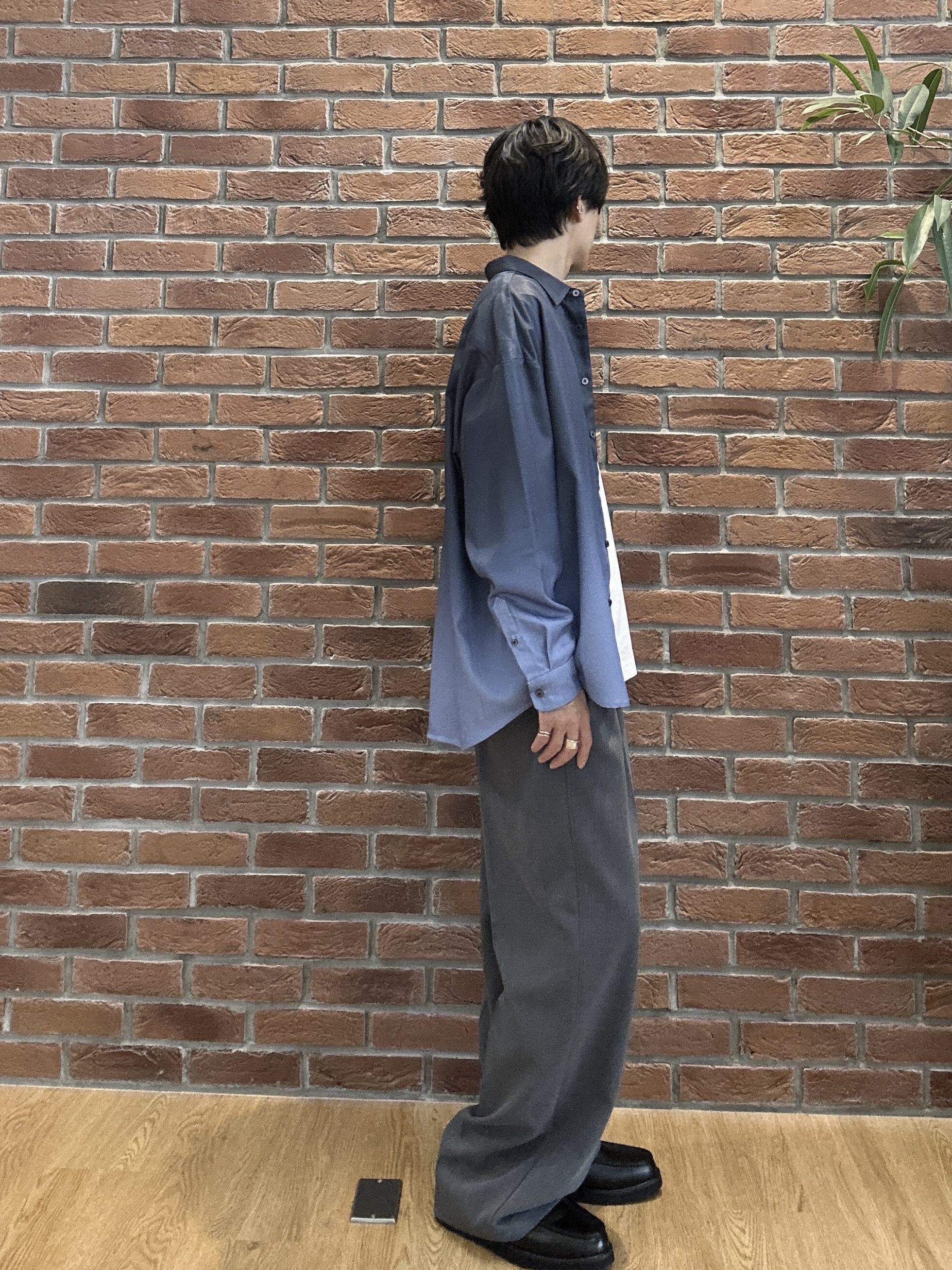 ドイさんの「tk.TAKEO KIKUCHI｜【セットアップ対応可】ベルテッドワイドスラックス」を使ったコーディネート