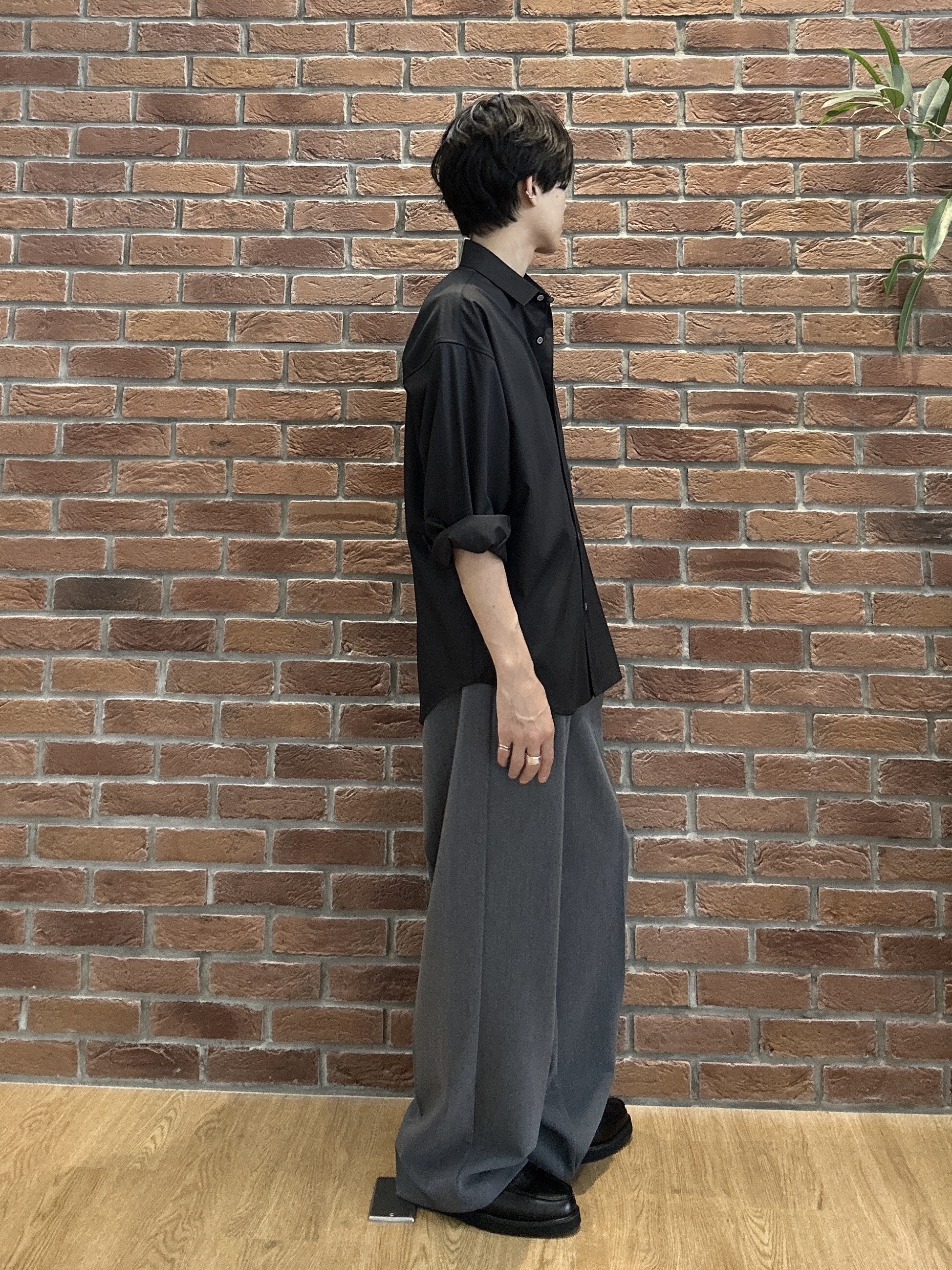 ドイさんの「tk.TAKEO KIKUCHI｜【セットアップ対応可】ベルテッドワイドスラックス」を使ったコーディネート
