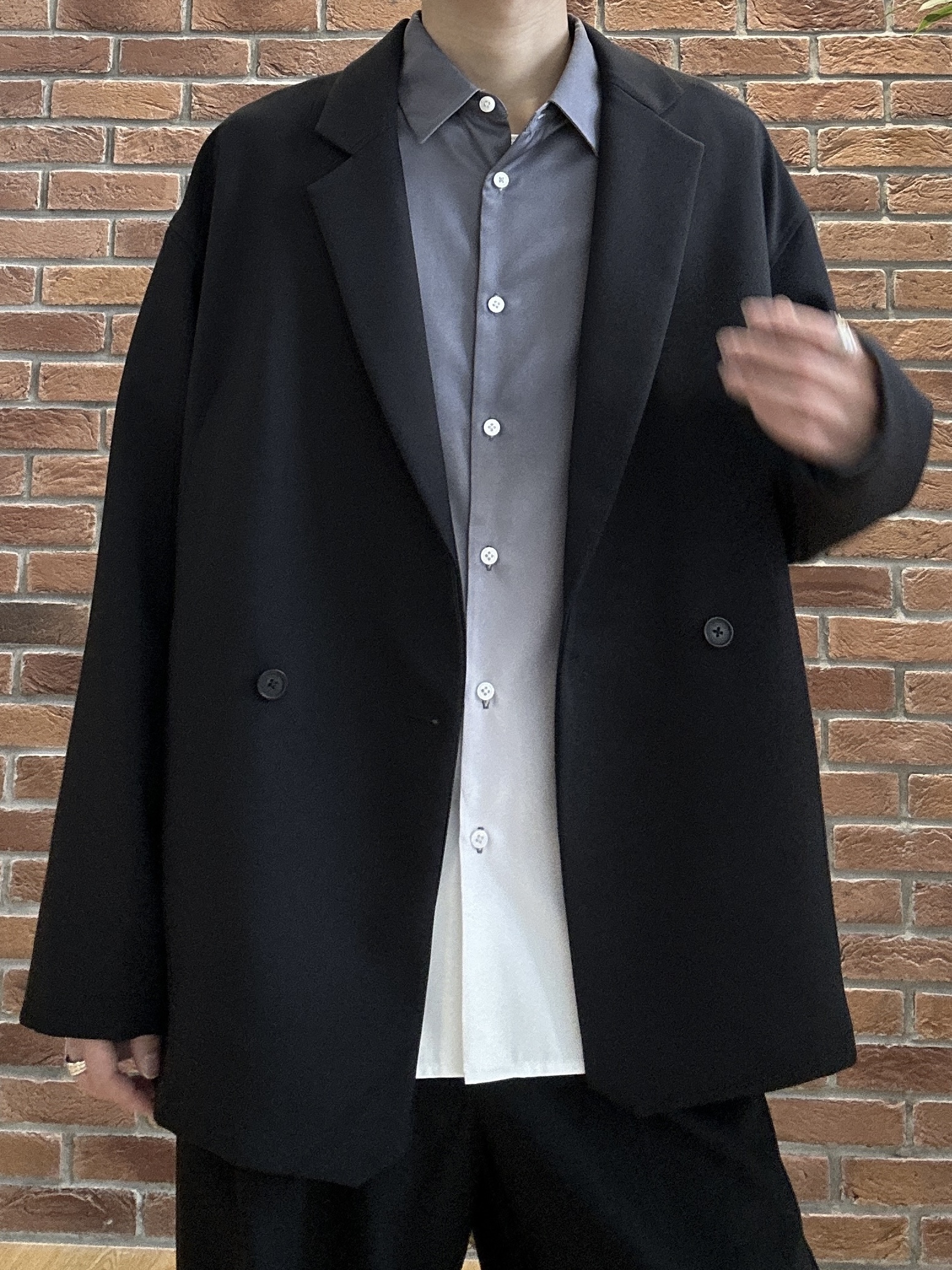 ドイさんの「tk.TAKEO KIKUCHI｜【セットアップ対応可】ベルテッドワイドスラックス」を使ったコーディネート