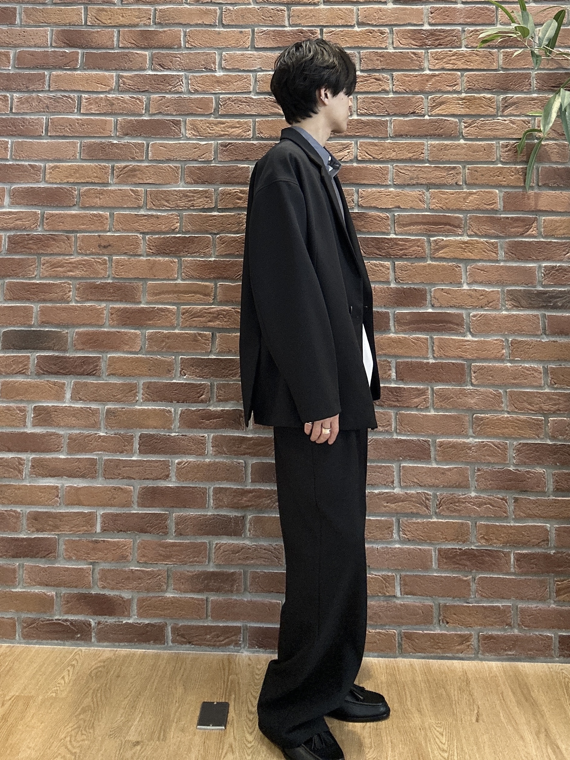 ドイさんの「tk.TAKEO KIKUCHI｜【セットアップ対応可】ベルテッドワイドスラックス」を使ったコーディネート
