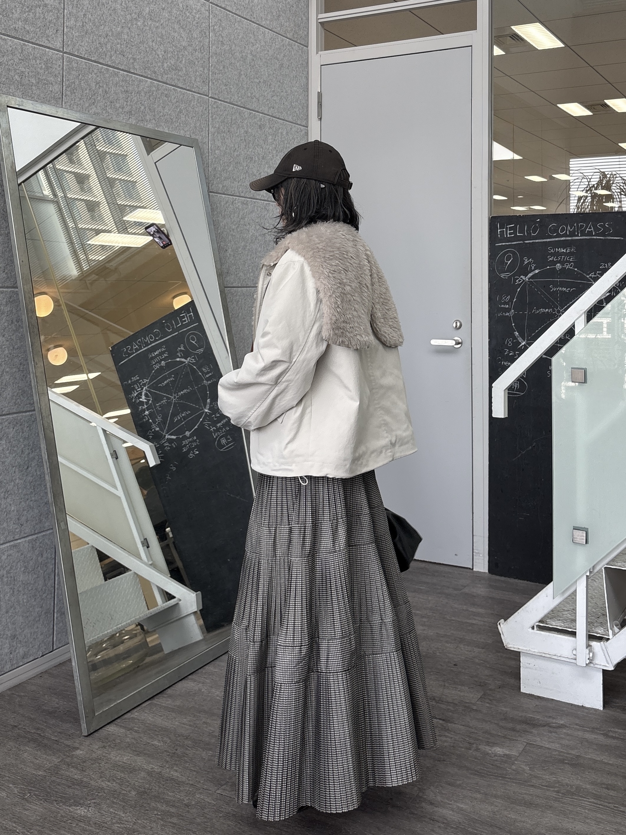 kotakiさんの「INDIVI｜ハーフスリーブフォルムカットソー【接触冷感／新色追加】」を使ったコーディネート