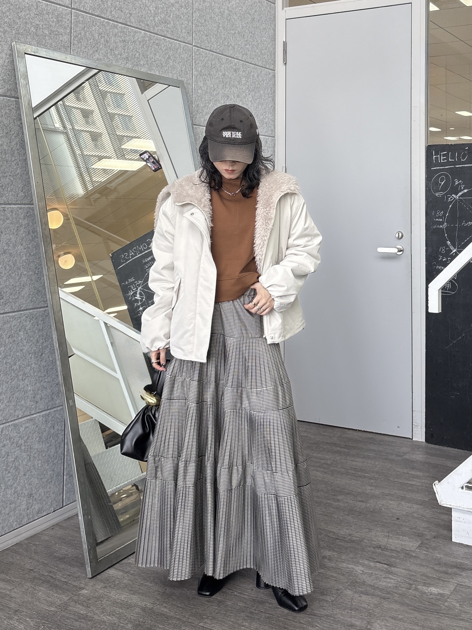kotakiさんの「INDIVI｜ハーフスリーブフォルムカットソー【接触冷感／新色追加】」を使ったコーディネート