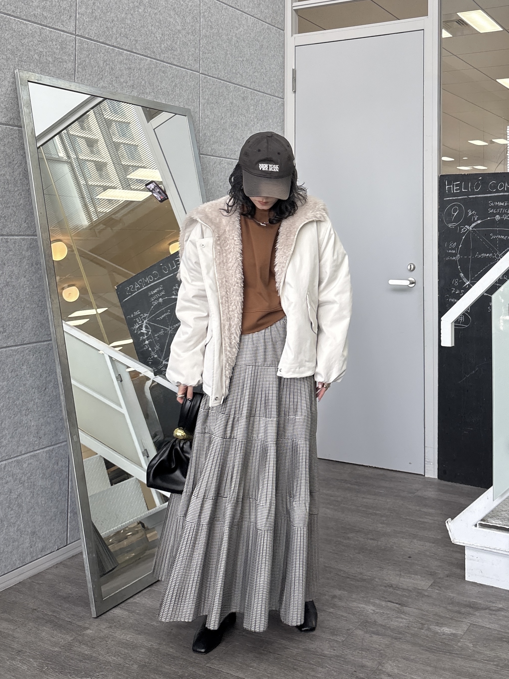 kotakiさんの「INDIVI｜ハーフスリーブフォルムカットソー【接触冷感／新色追加】」を使ったコーディネート