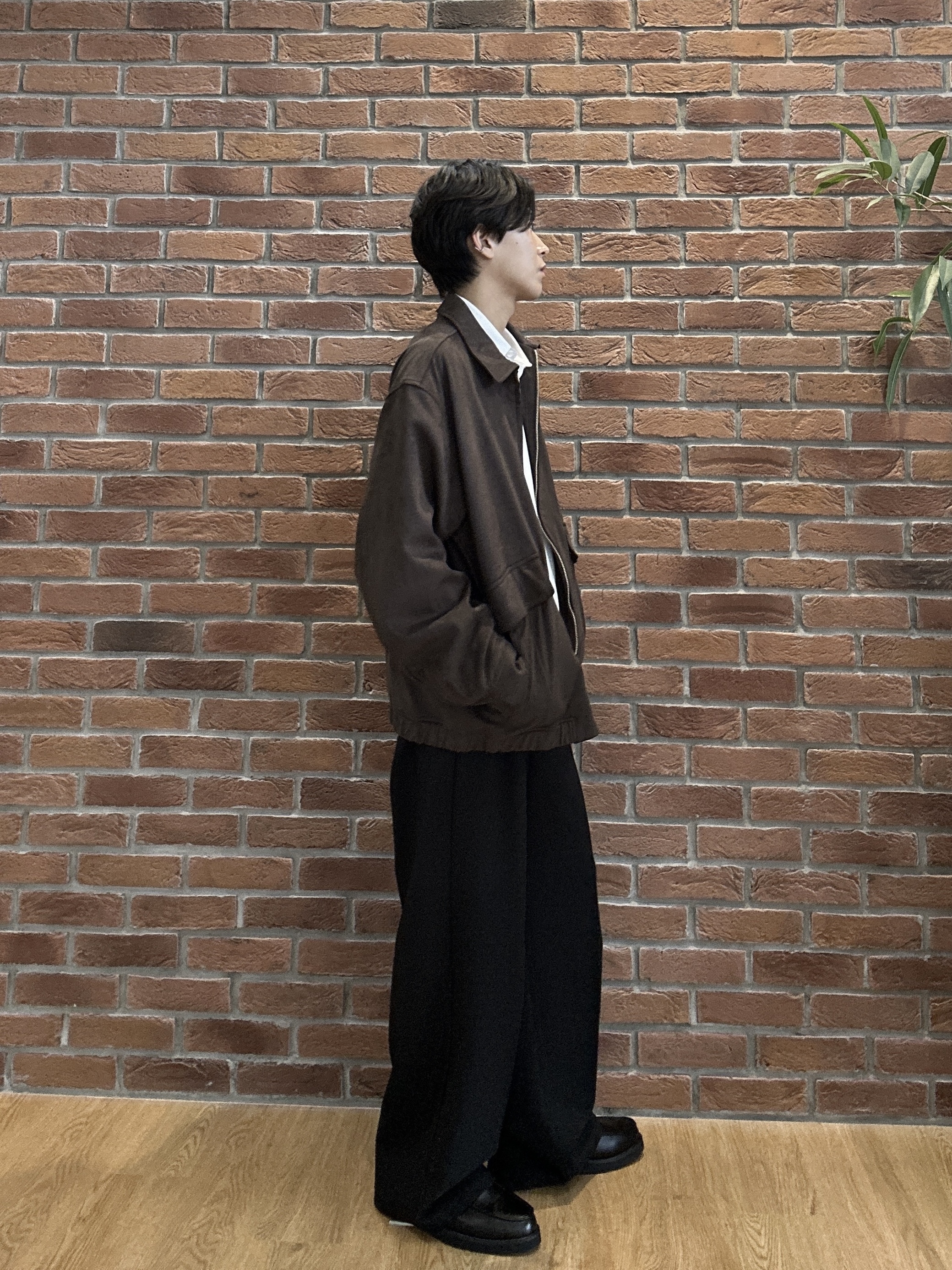 ドイさんの「tk.TAKEO KIKUCHI｜【セットアップ対応可】ベルテッドワイドスラックス」を使ったコーディネート