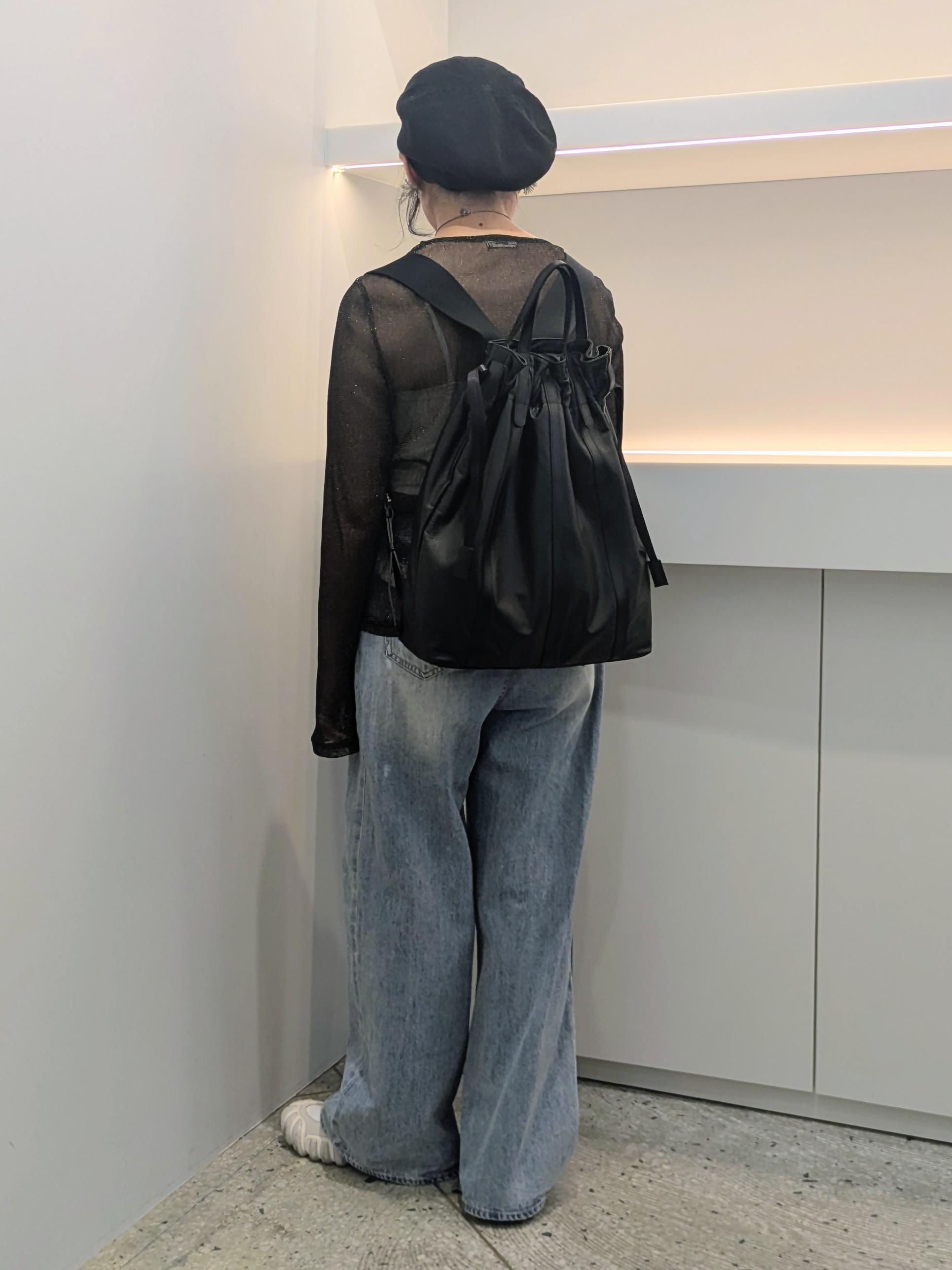 MTさんの「HIROKO HAYASHI｜FINE（フィーネ）2way ナップサック」を使ったコーディネート