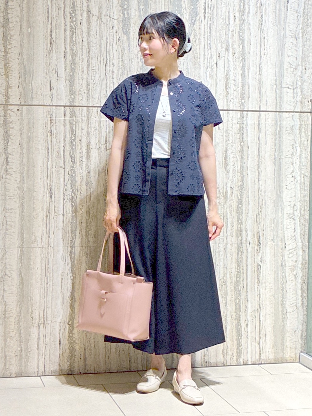  beni_gingerさんの「Reflect｜ワイドシルエットスカーチョパンツ」を使ったコーディネート