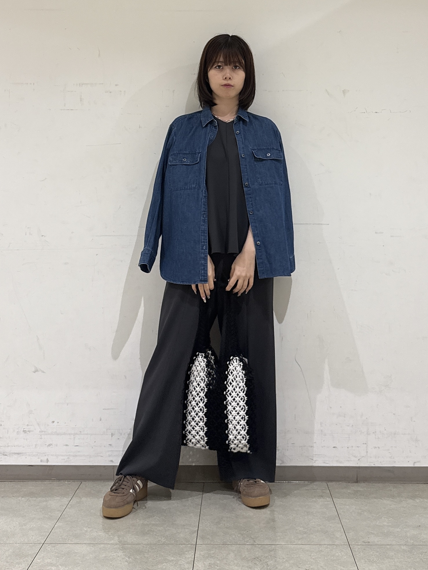 rinaさんの「INDIVI｜【体型＆二の腕カバー/着る日傘】ドルマントップス」を使ったコーディネート
