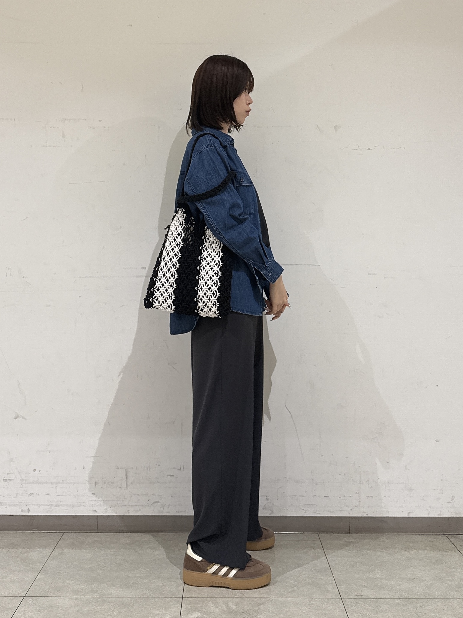 rinaさんの「INDIVI｜【体型＆二の腕カバー/着る日傘】ドルマントップス」を使ったコーディネート