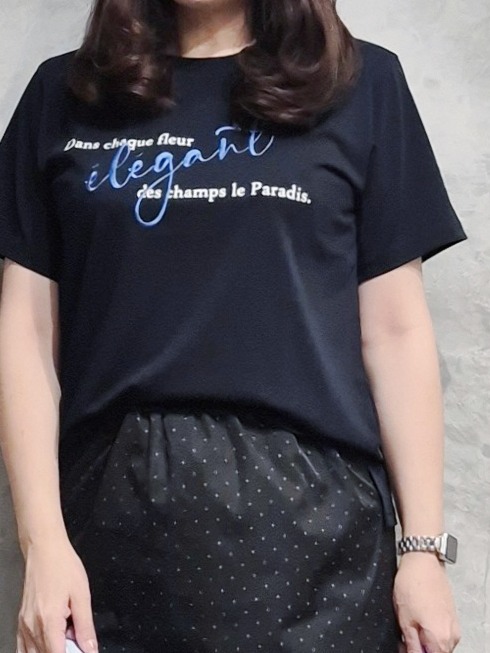 ひさえさんの「THE SHOP TK｜【ひんやり/吸水速乾】プリントアソートTシャツ」を使ったコーディネート