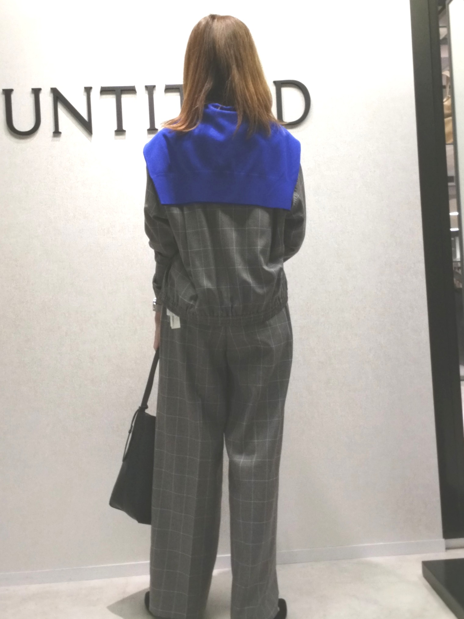 もりさんの「UNTITLED｜【セットアップ可/秋羽織り】メランジツイルシャツ」を使ったコーディネート