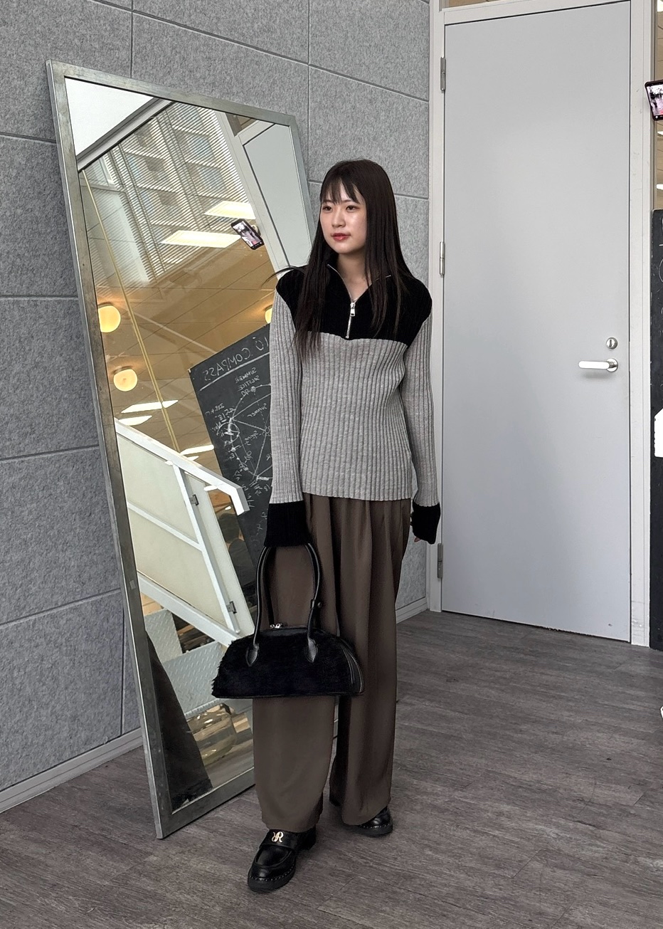 Renoさんの「INDIVI｜タックワイドパンツ【セットアップ可能】」を使ったコーディネート