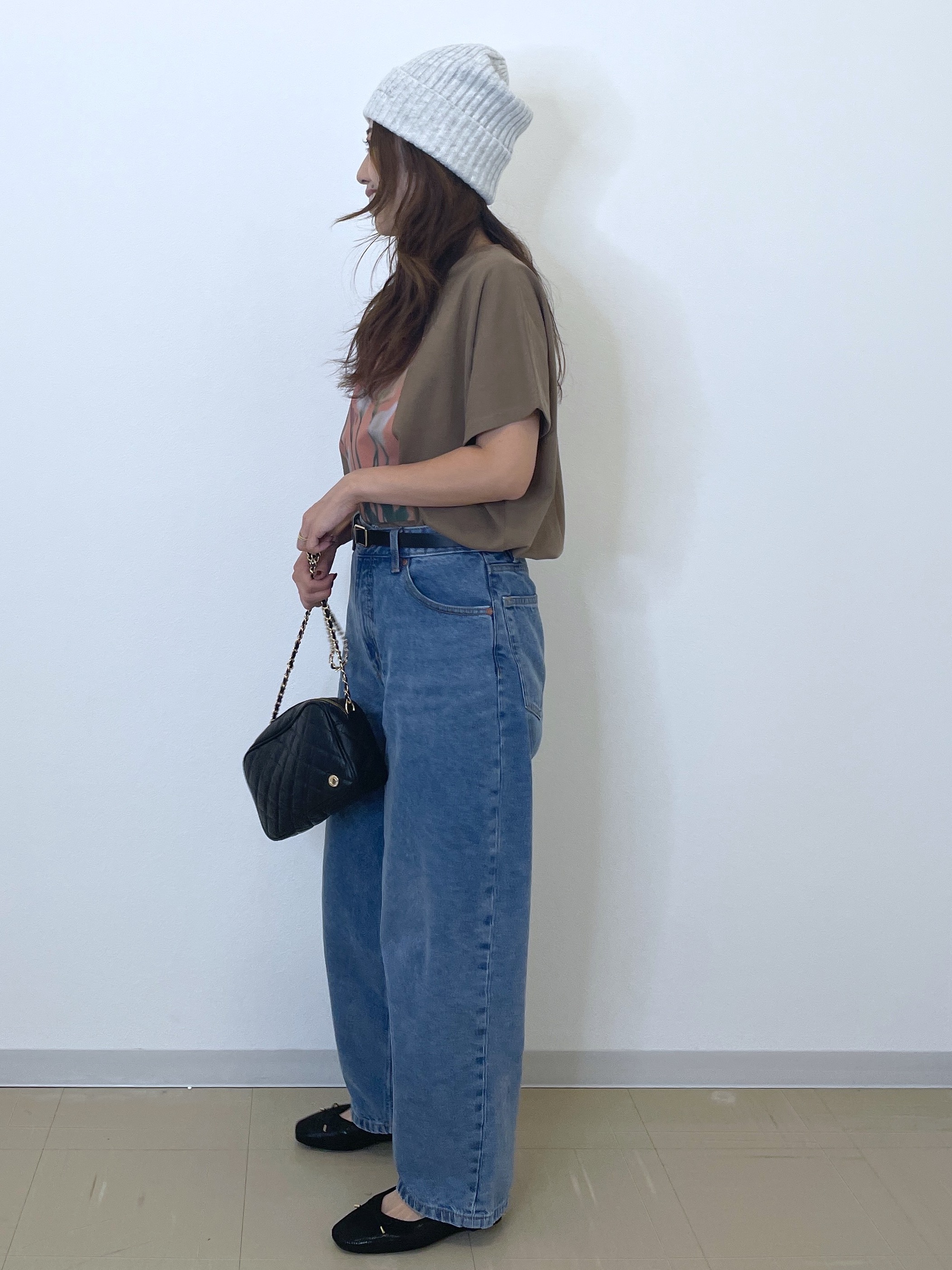 Akiさんの「OPAQUE.CLIP｜フォトプリントTシャツ【洗濯機OK】」を使ったコーディネート