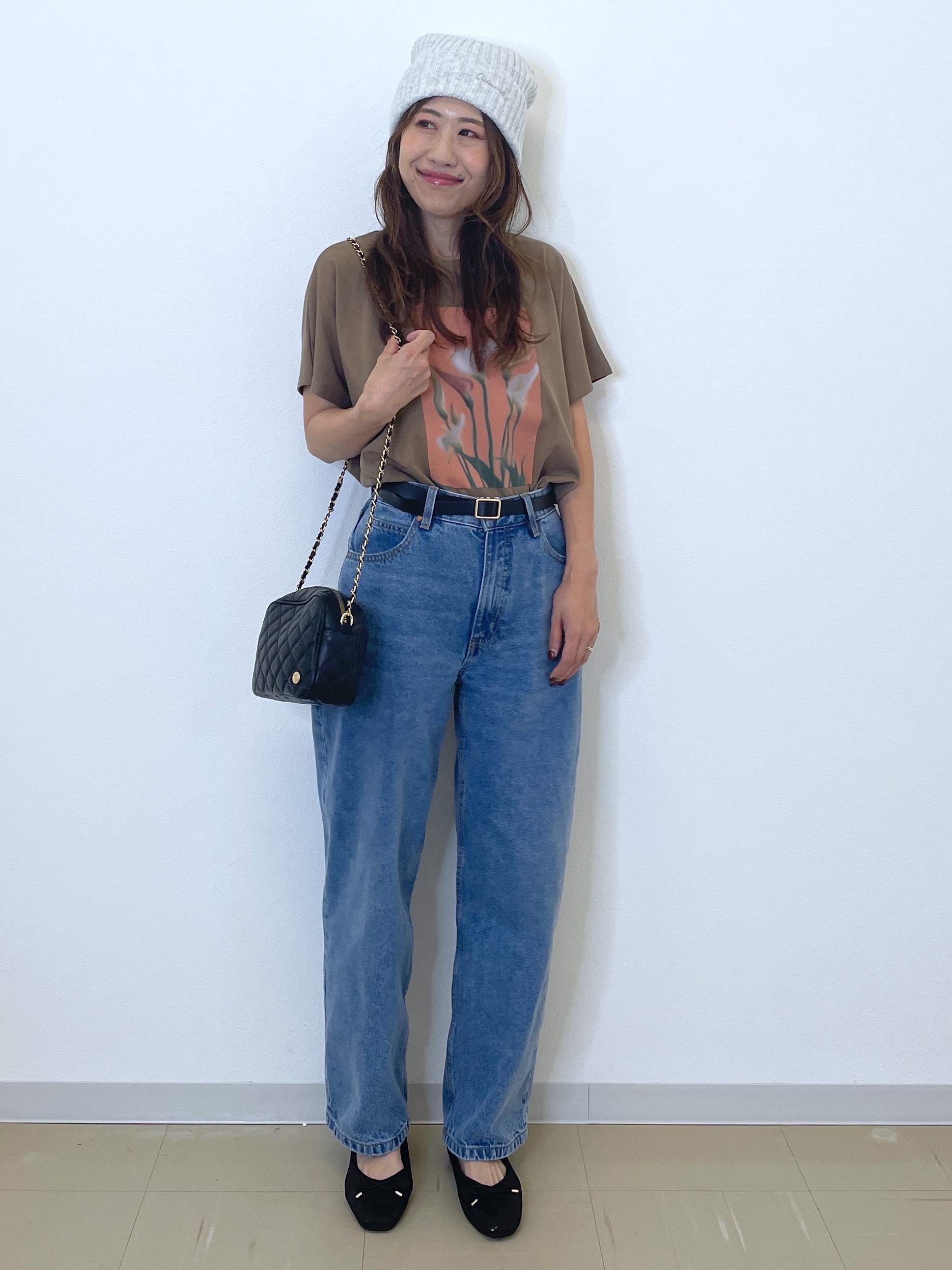 Akiさんの「OPAQUE.CLIP｜フォトプリントTシャツ【洗濯機OK】」を使ったコーディネート