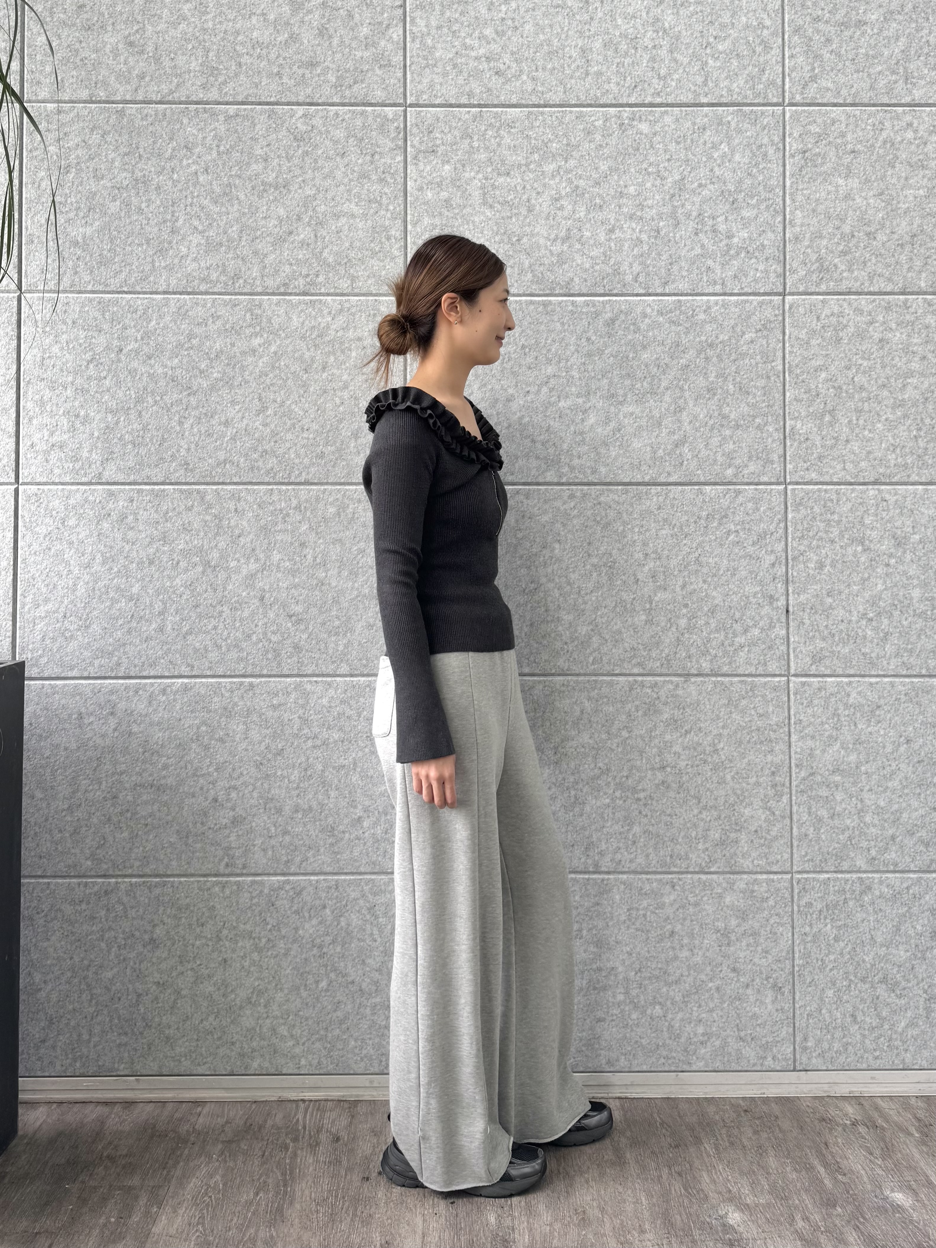 uchi__yamaさんの「CODE A｜【Re】ribbon sweat pants」を使ったコーディネート