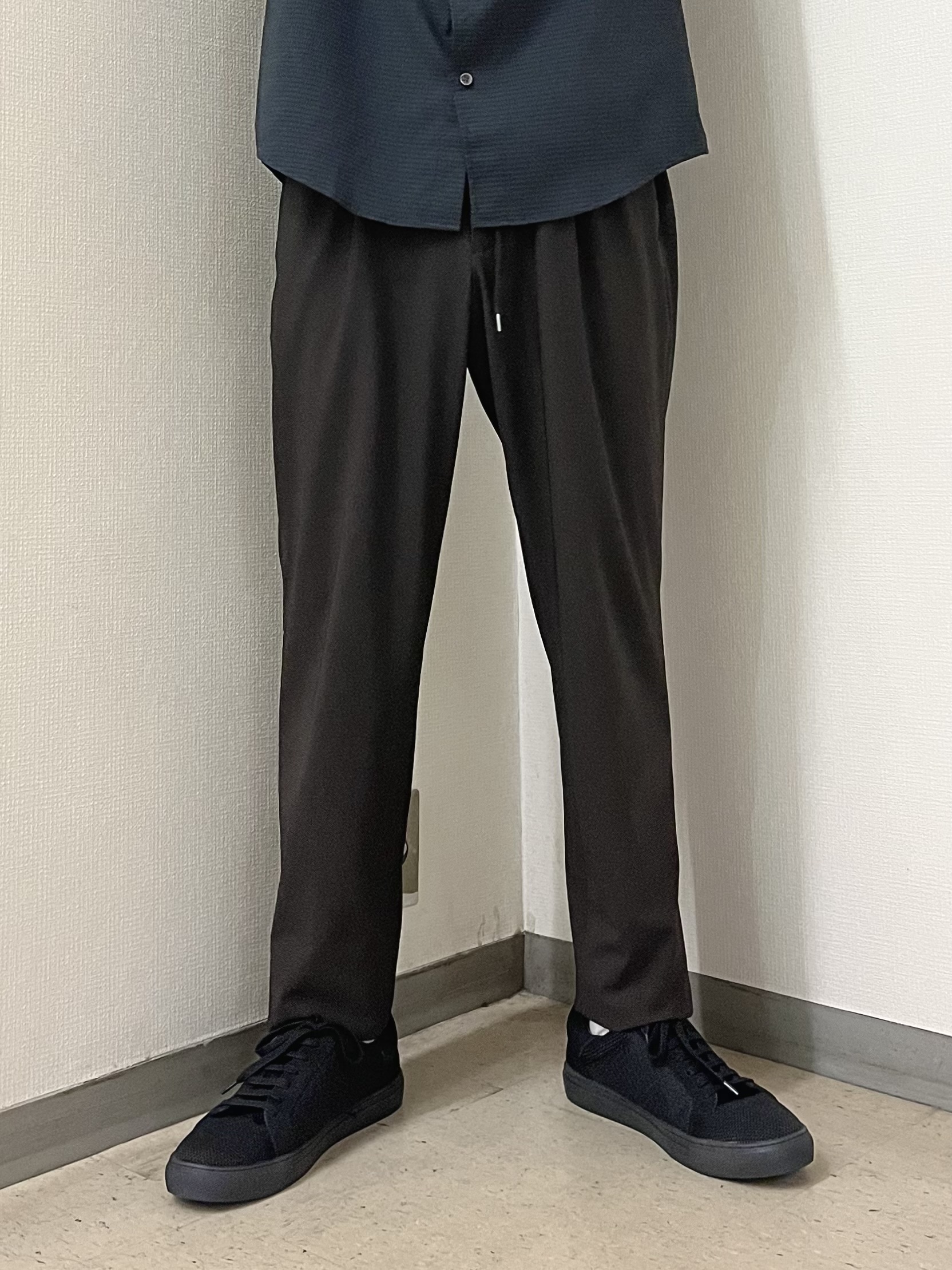 URAさんの「TAKEO KIKUCHI｜【日本製】DotAir（R）サッカー7分袖シャツ」を使ったコーディネート