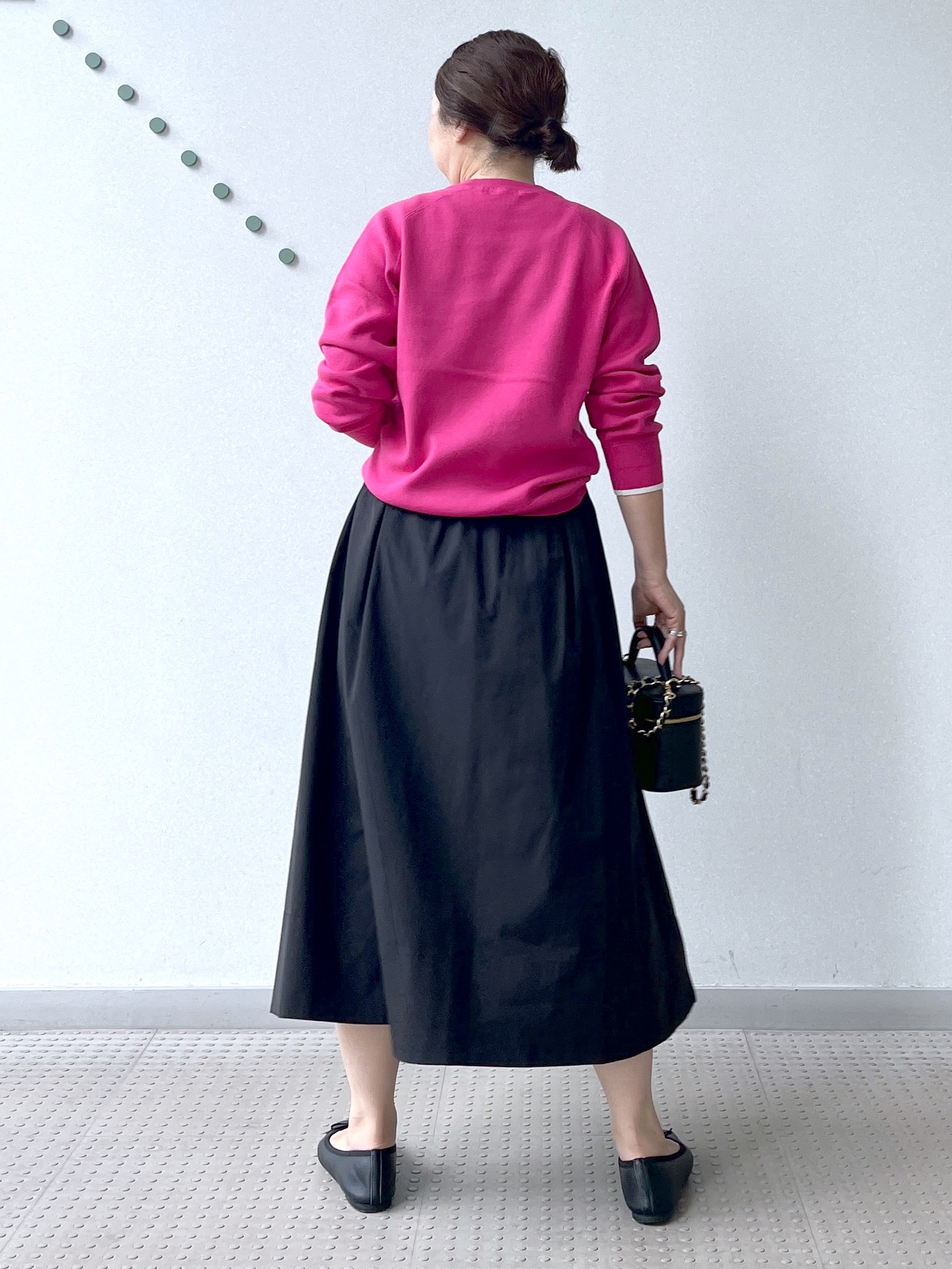 Soeさんの「DRESSTERIOR｜【6色展開/ウォッシャブル】コットンカシミヤニット」を使ったコーディネート