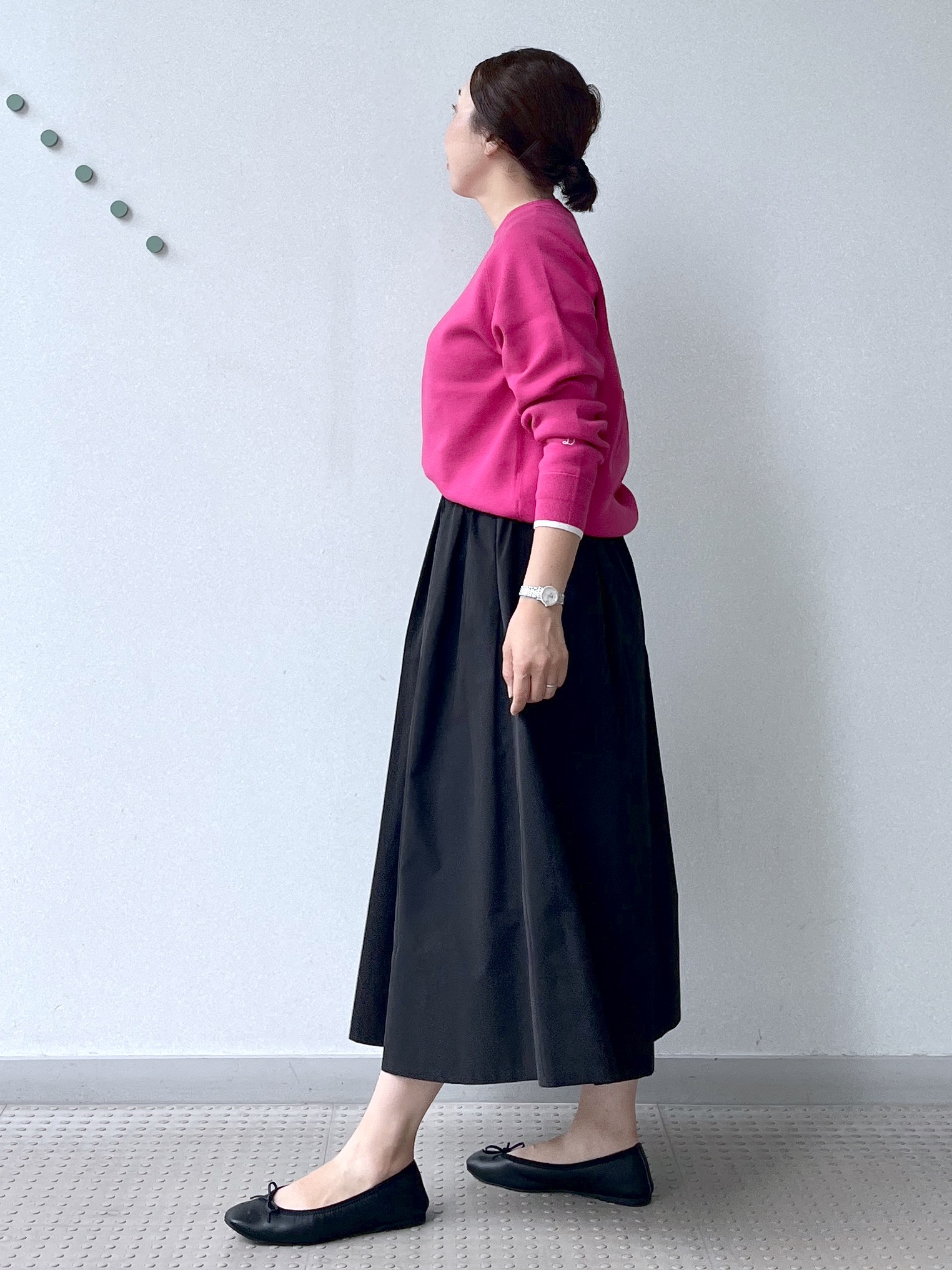 Soeさんの「DRESSTERIOR｜【6色展開/ウォッシャブル】コットンカシミヤニット」を使ったコーディネート