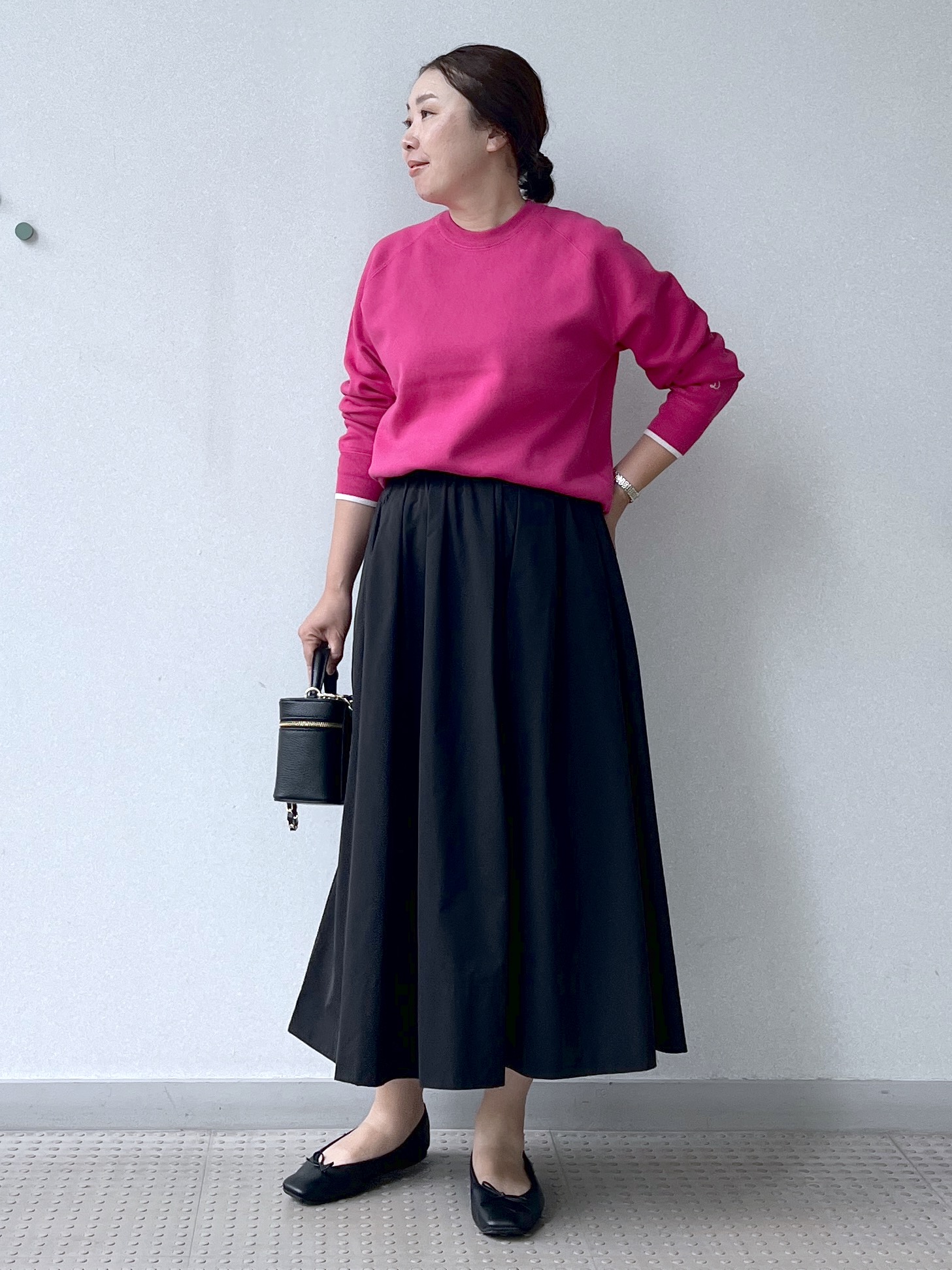 Soeさんの「DRESSTERIOR｜【6色展開/ウォッシャブル】コットンカシミヤニット」を使ったコーディネート