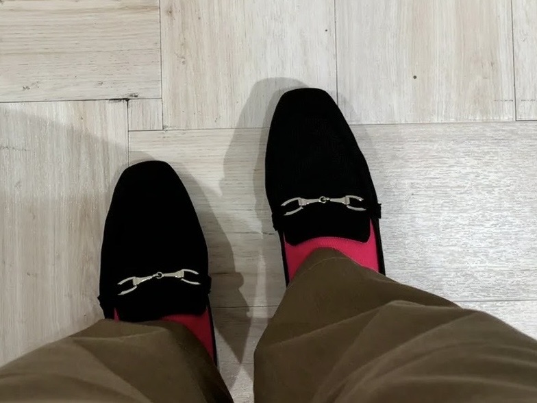 加藤春菜さんの「SHOO･LA･RUE｜【S-LL】さらっとタッチ 大人のドット刺繍ニット」を使ったコーディネート