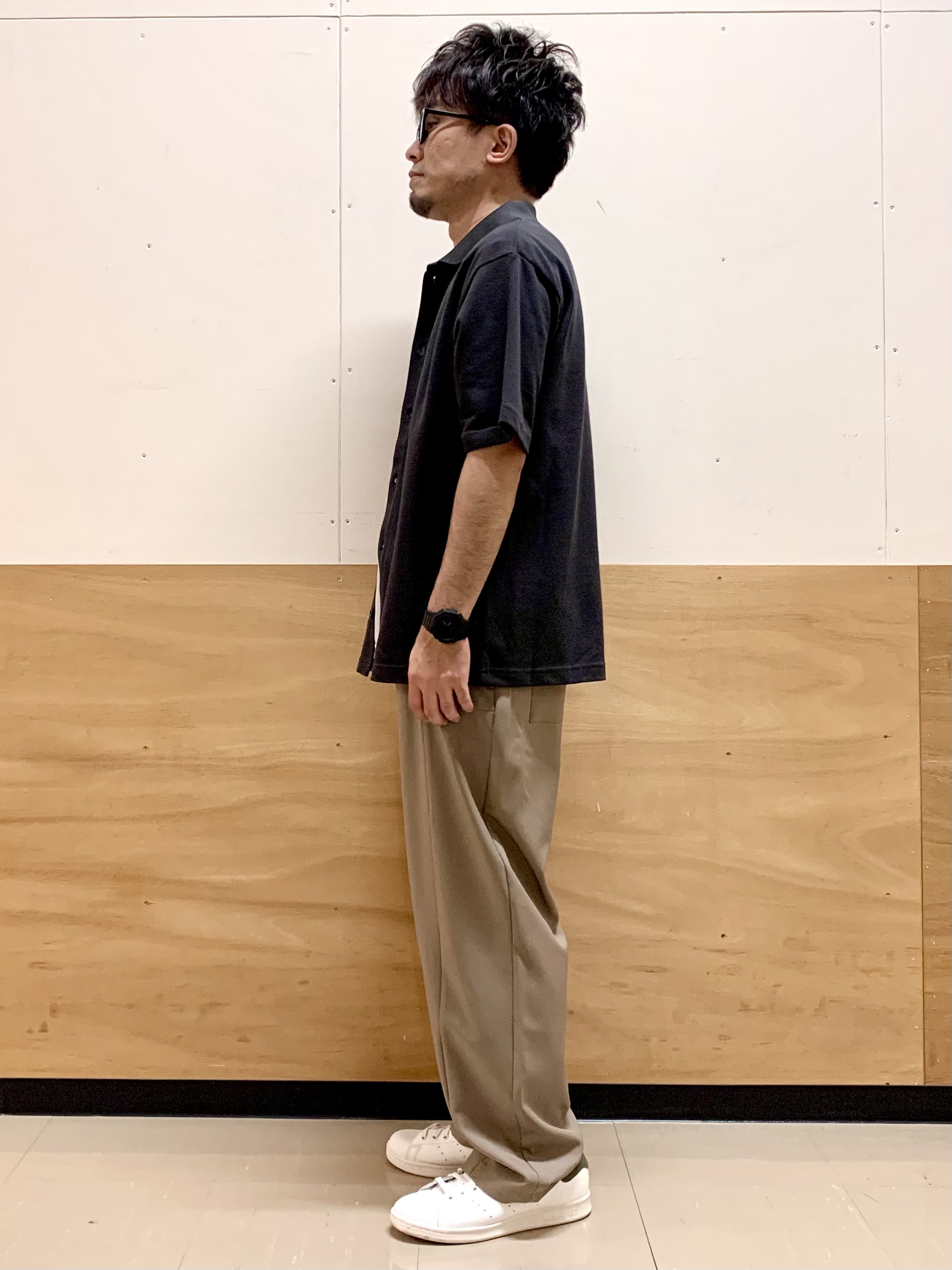 MATUさんの「THE SHOP TK｜【半袖シャツ＋インナー セットアイテム】カノコ半袖シャツ＆半袖Tシャツ」を使ったコーディネート