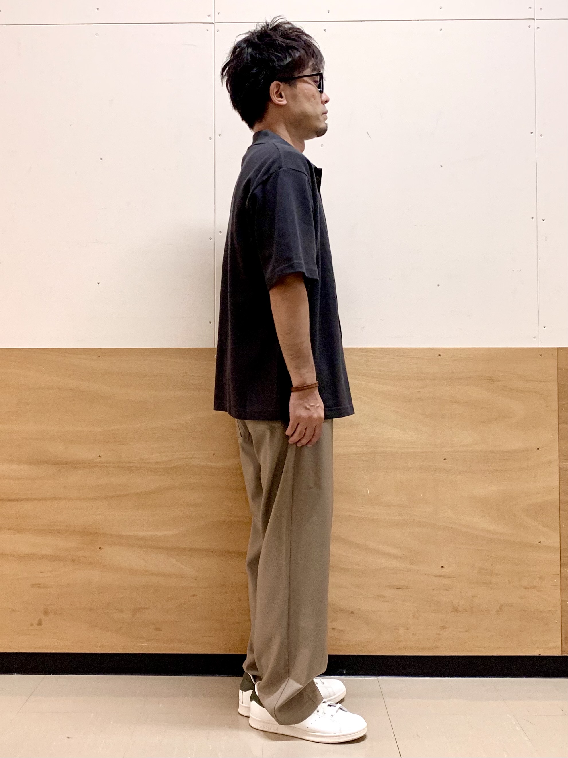 MATUさんの「THE SHOP TK｜【半袖シャツ＋インナー セットアイテム】カノコ半袖シャツ＆半袖Tシャツ」を使ったコーディネート