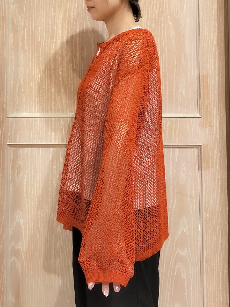 YUKIさんの「SHOO･LA･RUE｜【2点セット/洗濯機可/S-LL】ヘンリーネックメッシュニット+タンクトップセット」を使ったコーディネート
