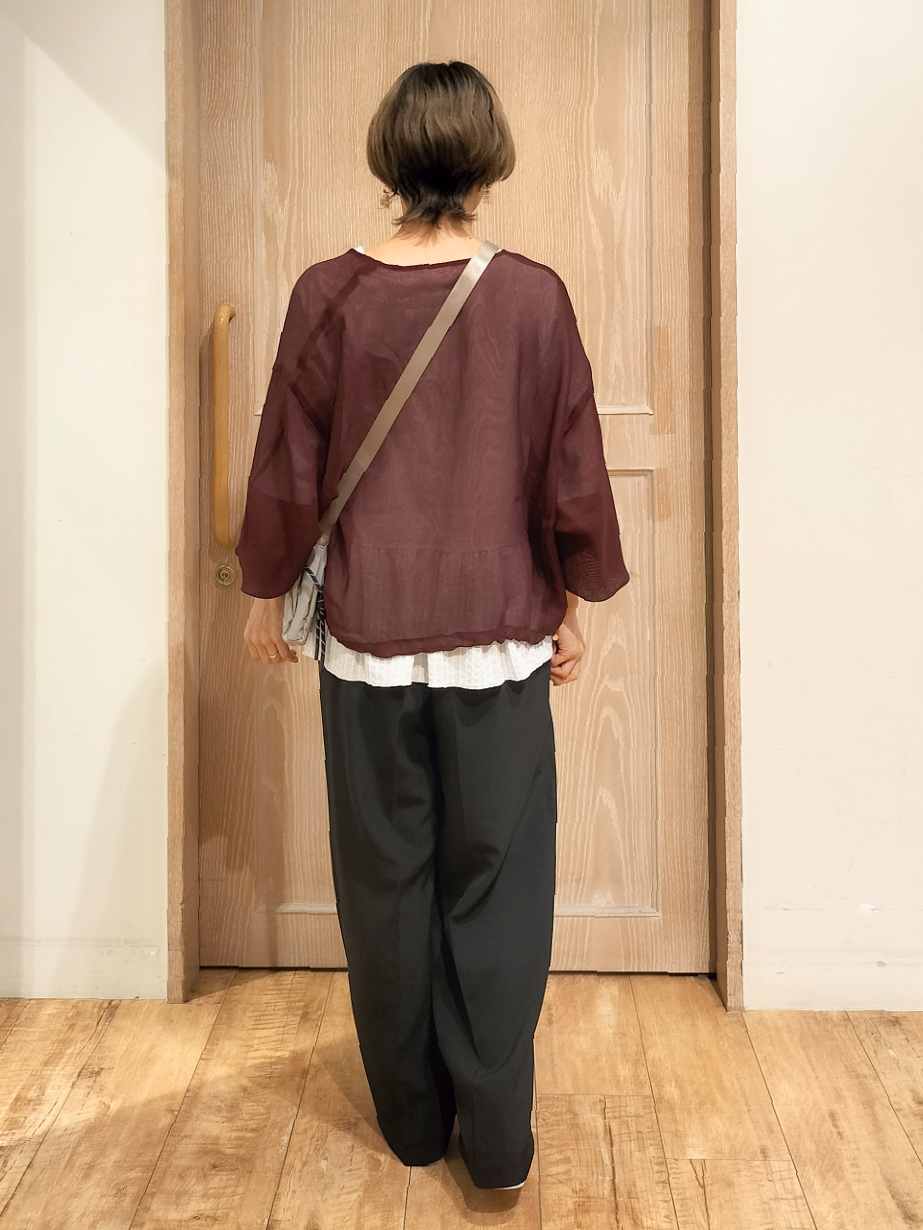 YUKIさんの「SHOO･LA･RUE｜【通気性〇/セットアップ可/洗濯機可】メッシュドルマン ジップブルゾン」を使ったコーディネート