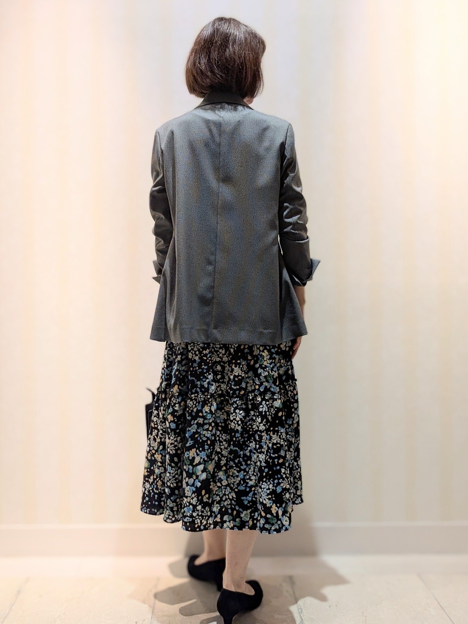 Ariさんの「Reflect｜【通勤◎】ダブルブレストデザインテーラードジャケット」を使ったコーディネート