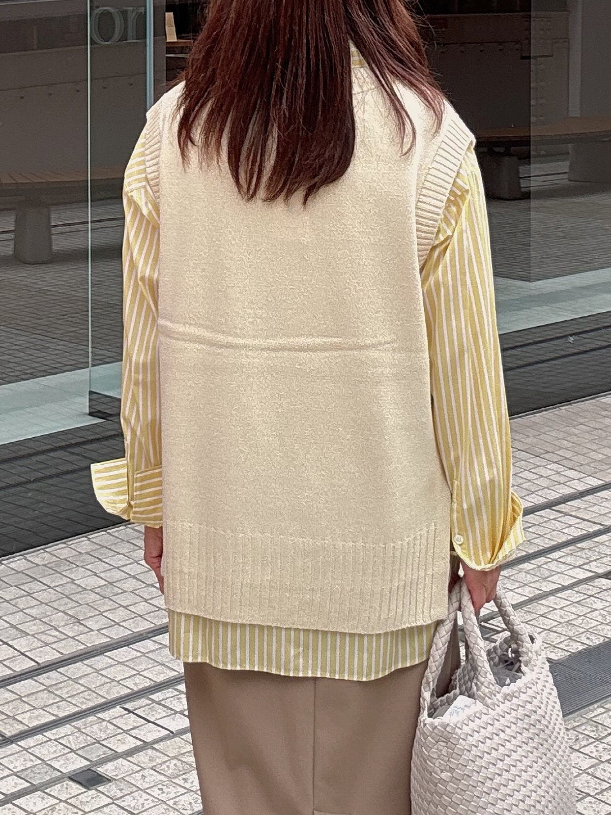 makiさんの「UNTITLED｜【6色色展開/コットン100】カラーベーシックシャツ」を使ったコーディネート