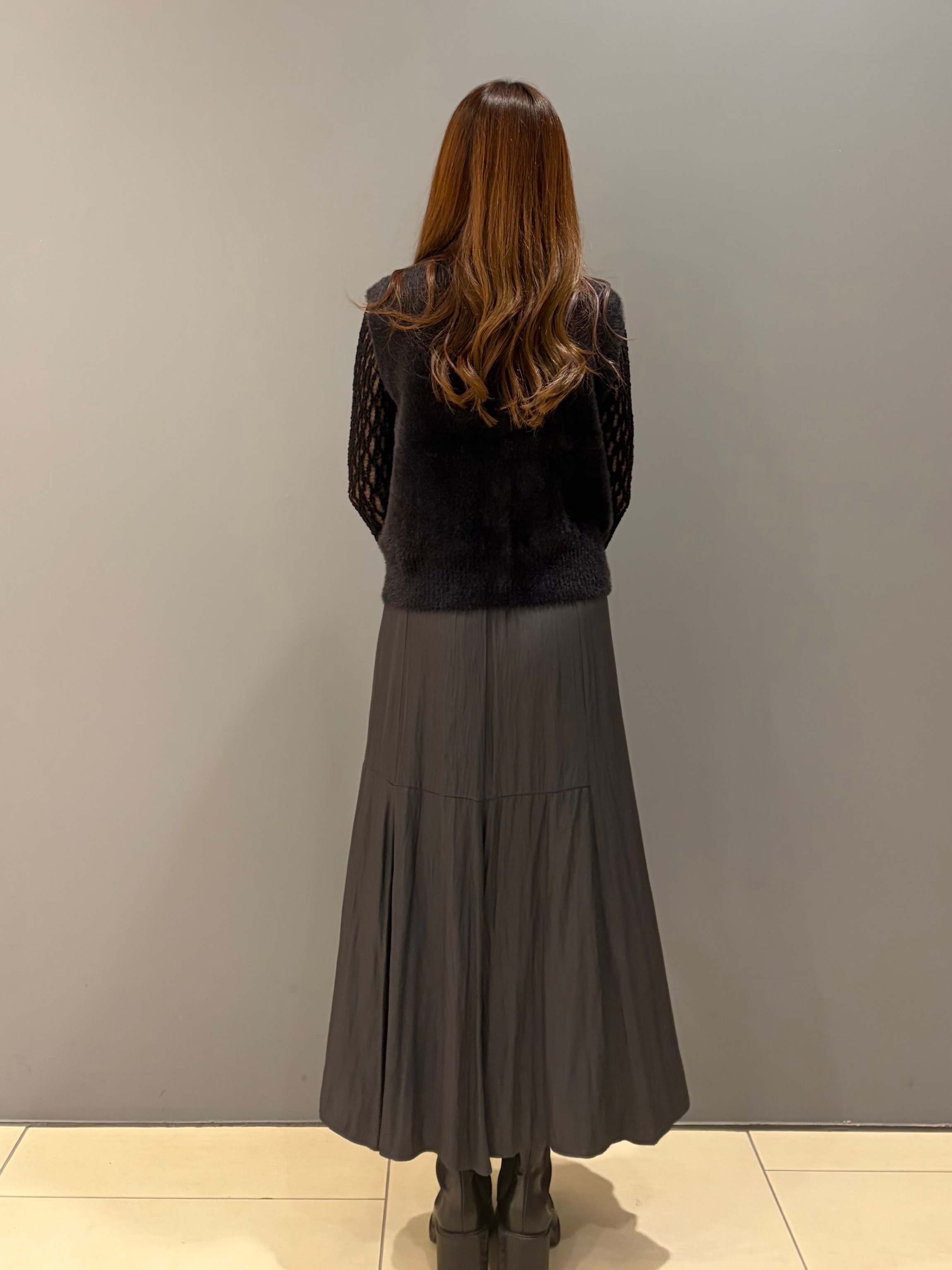miさんの「UNTITLED｜【羽織りのインナーに】レースプルオーバー」を使ったコーディネート