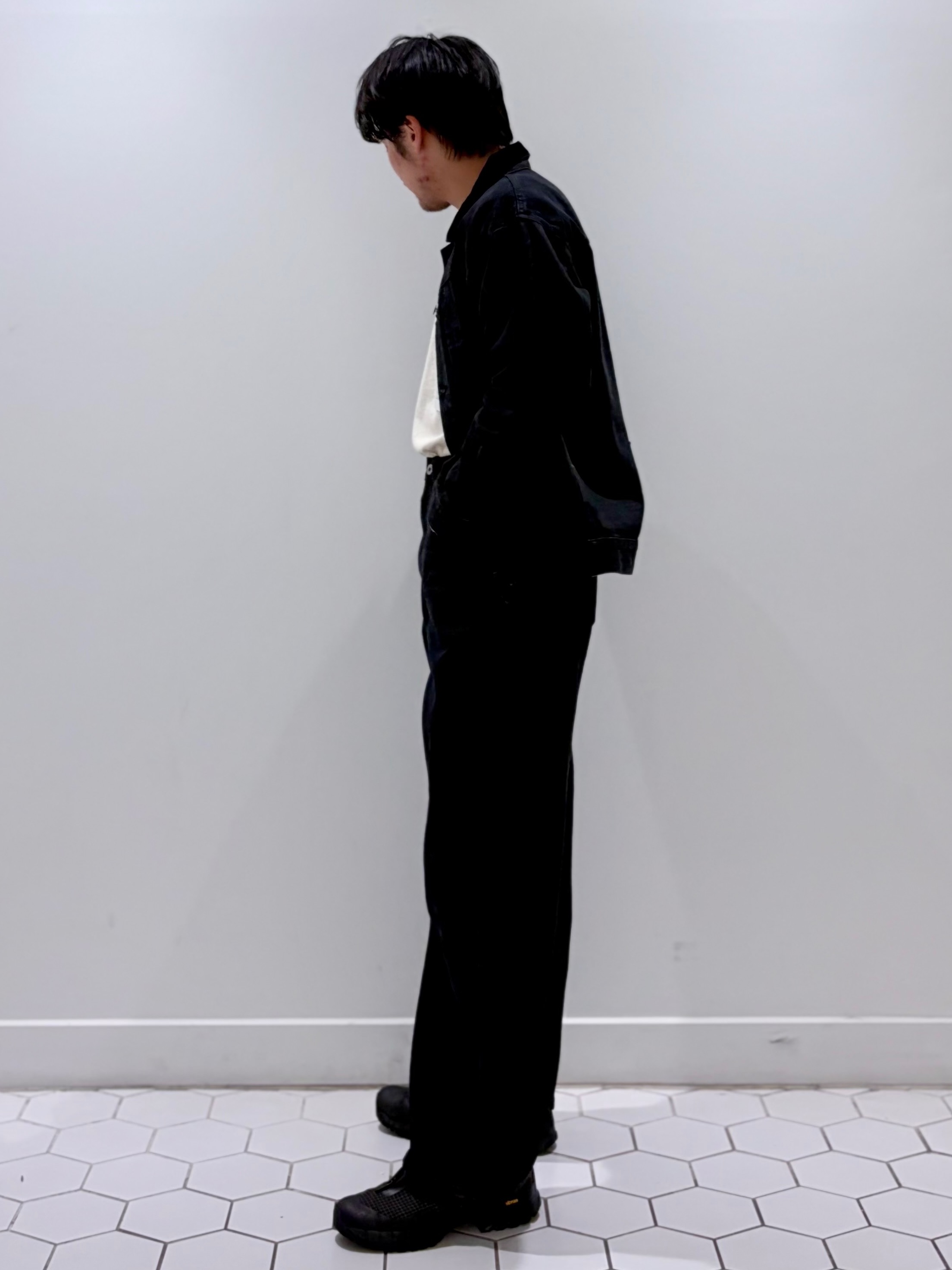 takeruさんの「Dessin｜衿コーデュロイデニムジャケット」を使ったコーディネート