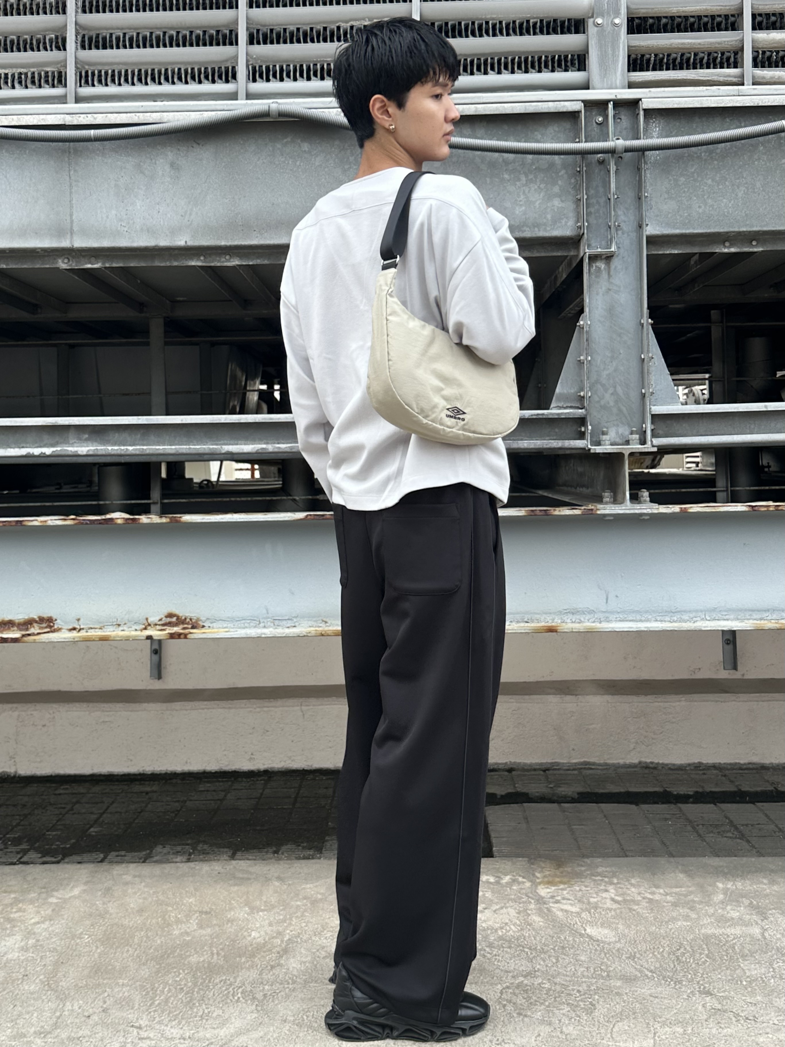 KOHEIさんの「tk.TAKEO KIKUCHI｜【牛革】スクエアバックルベルト」を使ったコーディネート