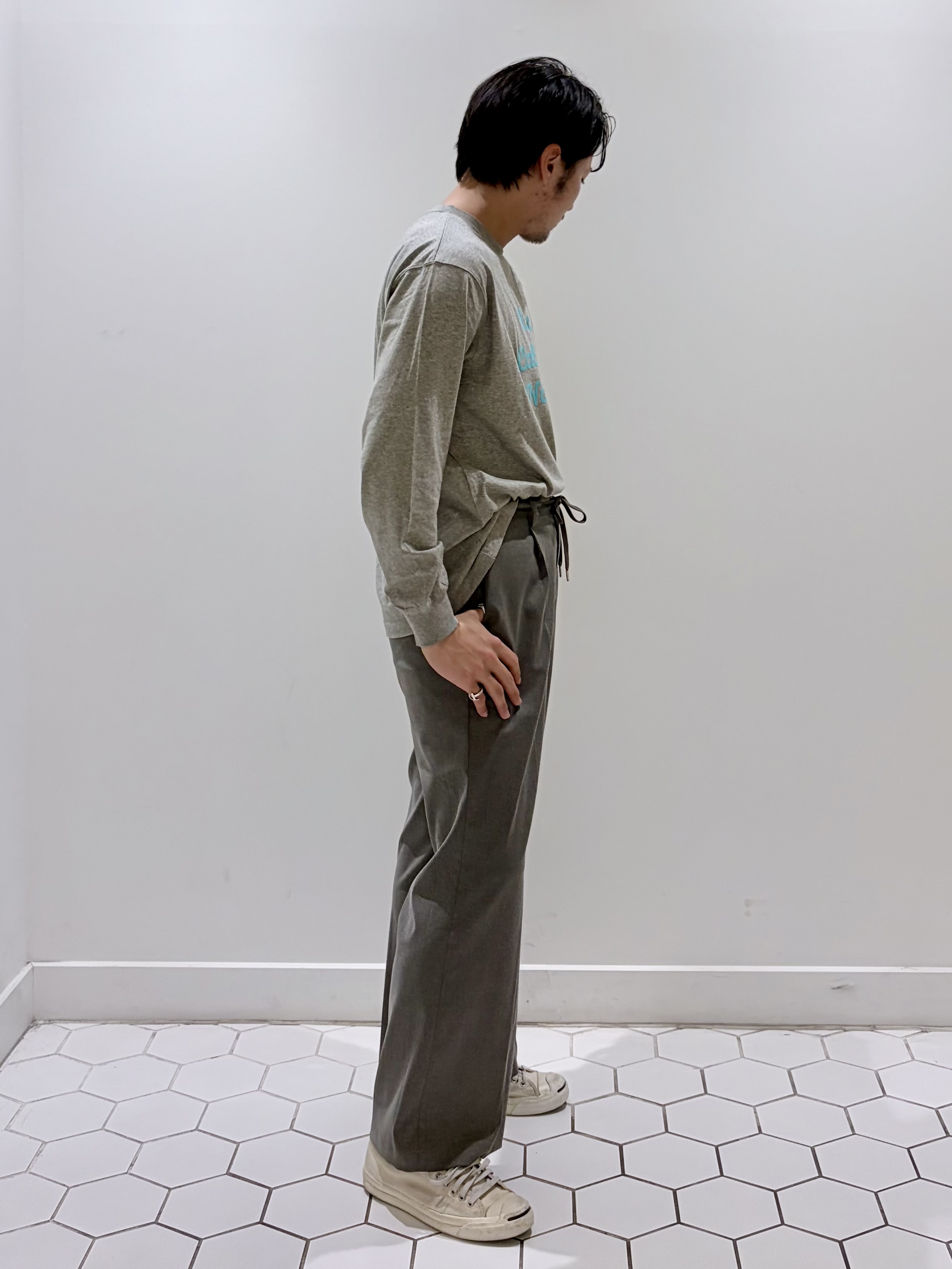 takeruさんの「Dessin｜ワイドパンツ」を使ったコーディネート