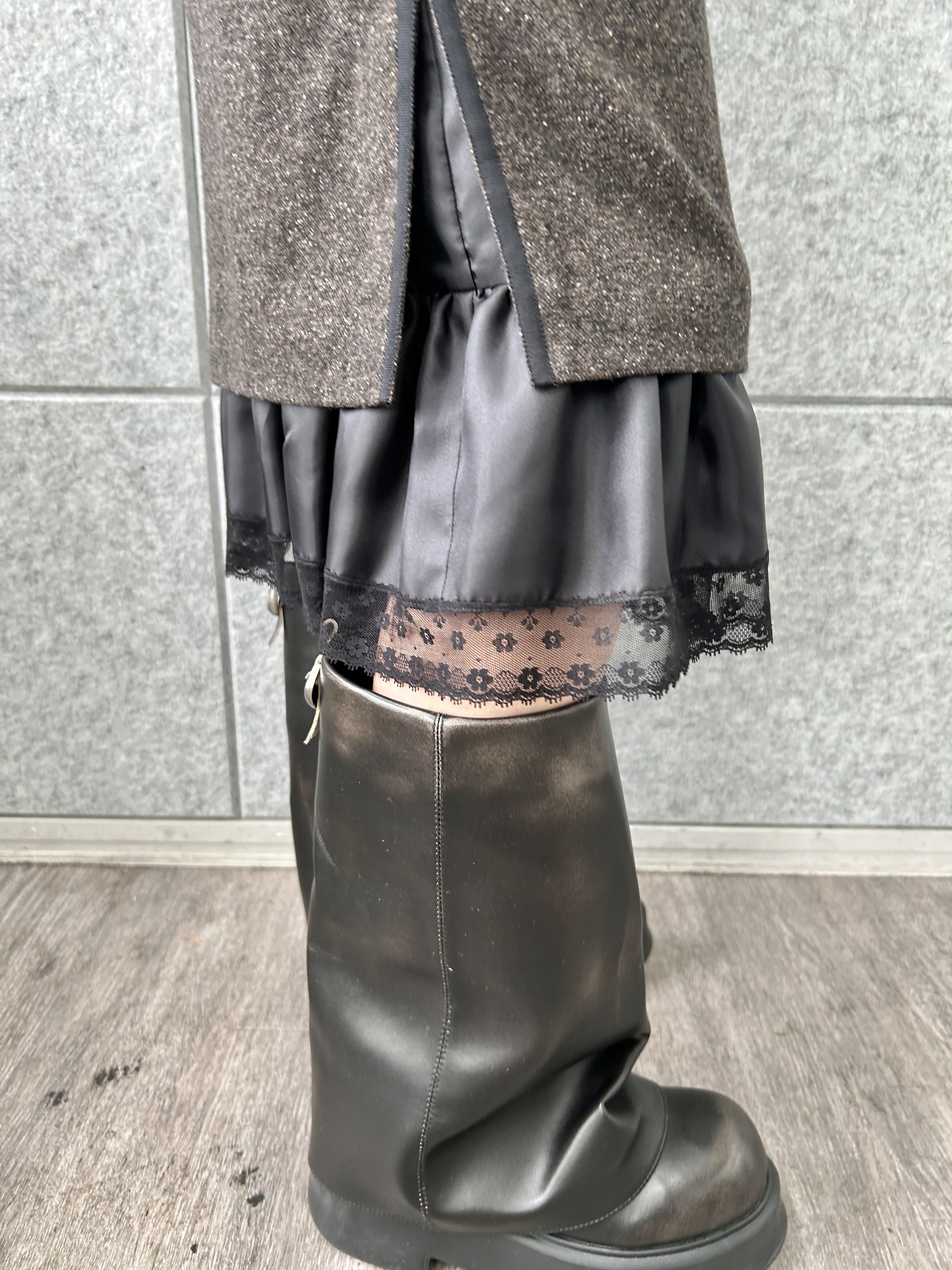 harunaさんの「CODE A｜intimate knit cardigan」を使ったコーディネート