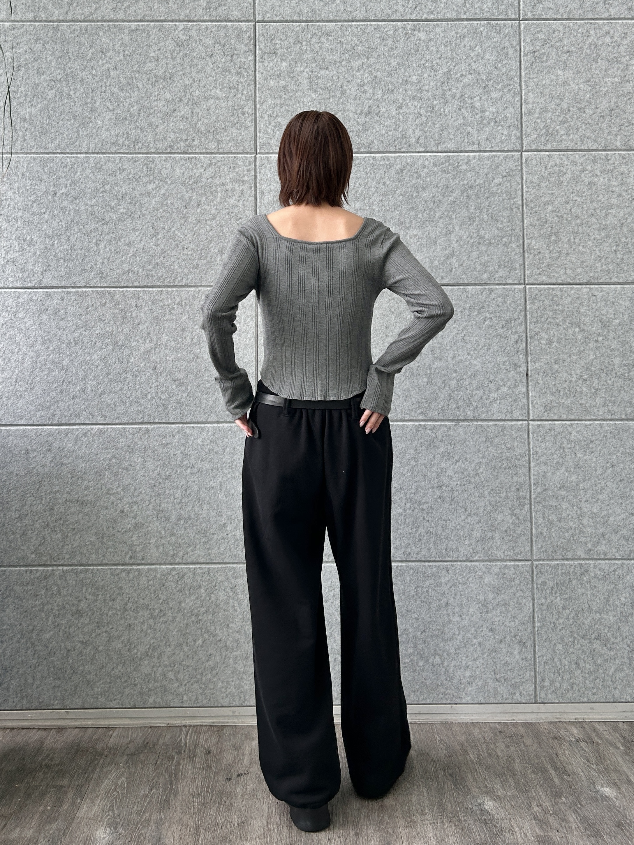 harunaさんの「CODE A｜intimate knit cardigan」を使ったコーディネート