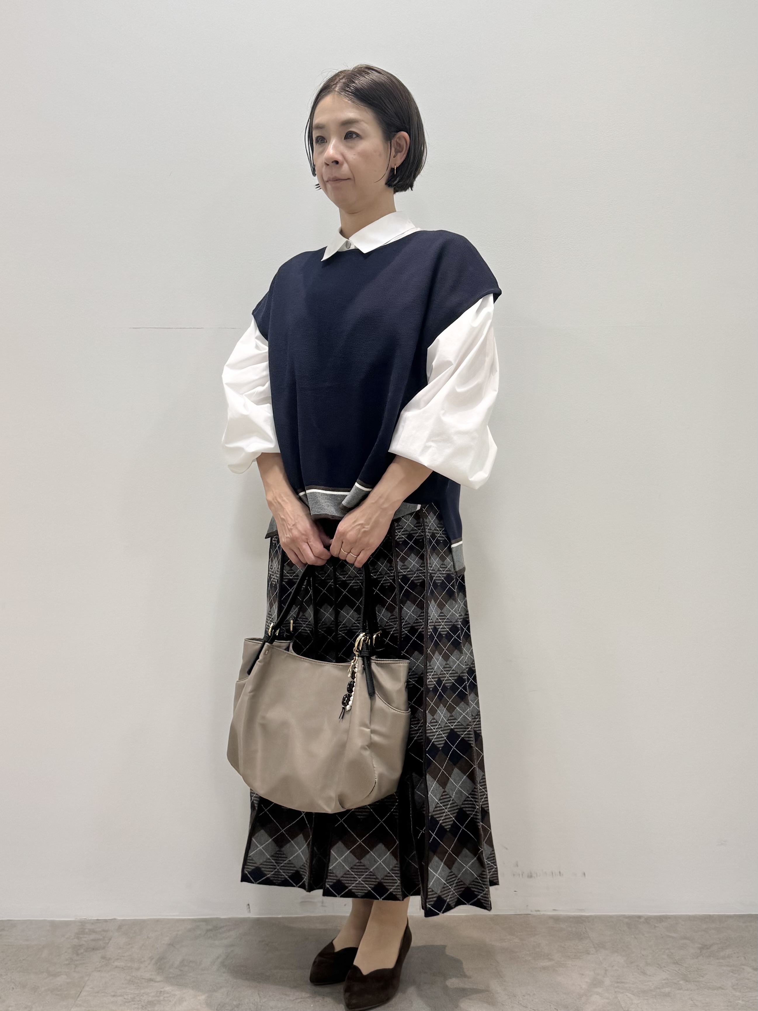 koyaさんの「Reflect｜ショート丈シャツブルゾン」を使ったコーディネート