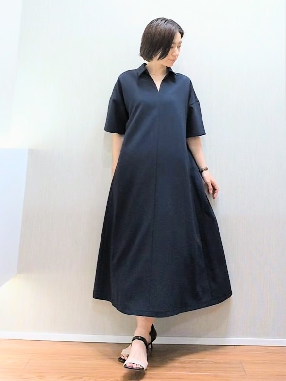 ミズタさんの「UNTITLED｜【秋羽織り/ジップ】トリコットシアーブラウス」を使ったコーディネート