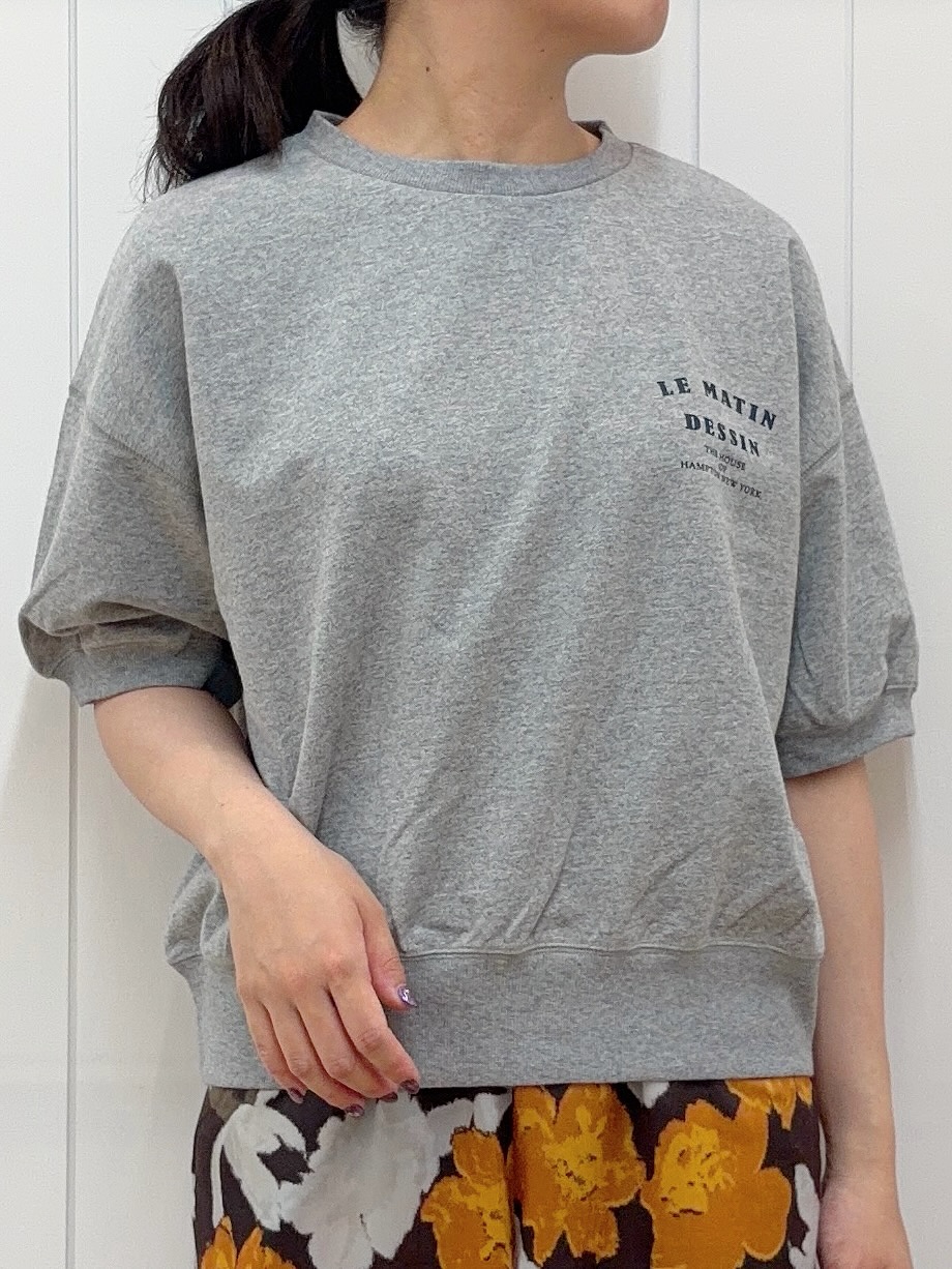 Mayaさんの「Dessin｜ハーフスリーブロゴプルオーバー」を使ったコーディネート