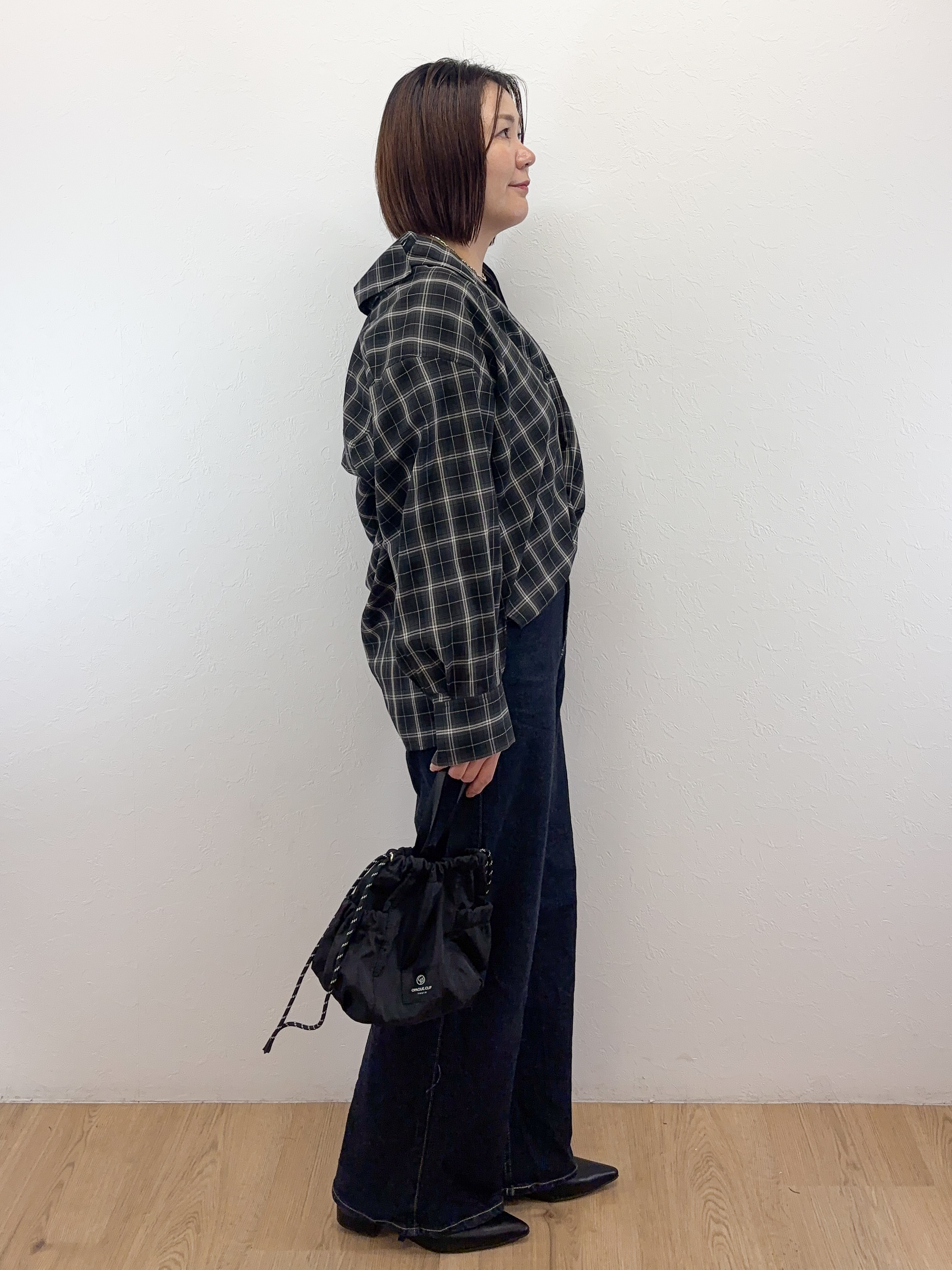Takeさんの「OPAQUE.CLIP｜チェック柄シャツ【洗濯機OK】」を使ったコーディネート