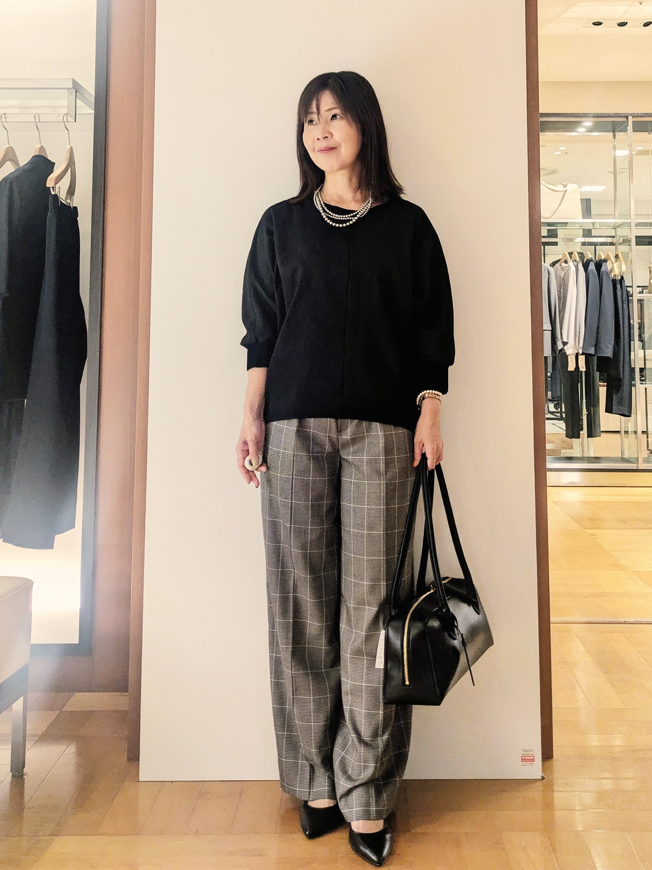 laverさんの「UNTITLED｜【吸水速乾/UVカット】ドルマンスリーブブラウス」を使ったコーディネート
