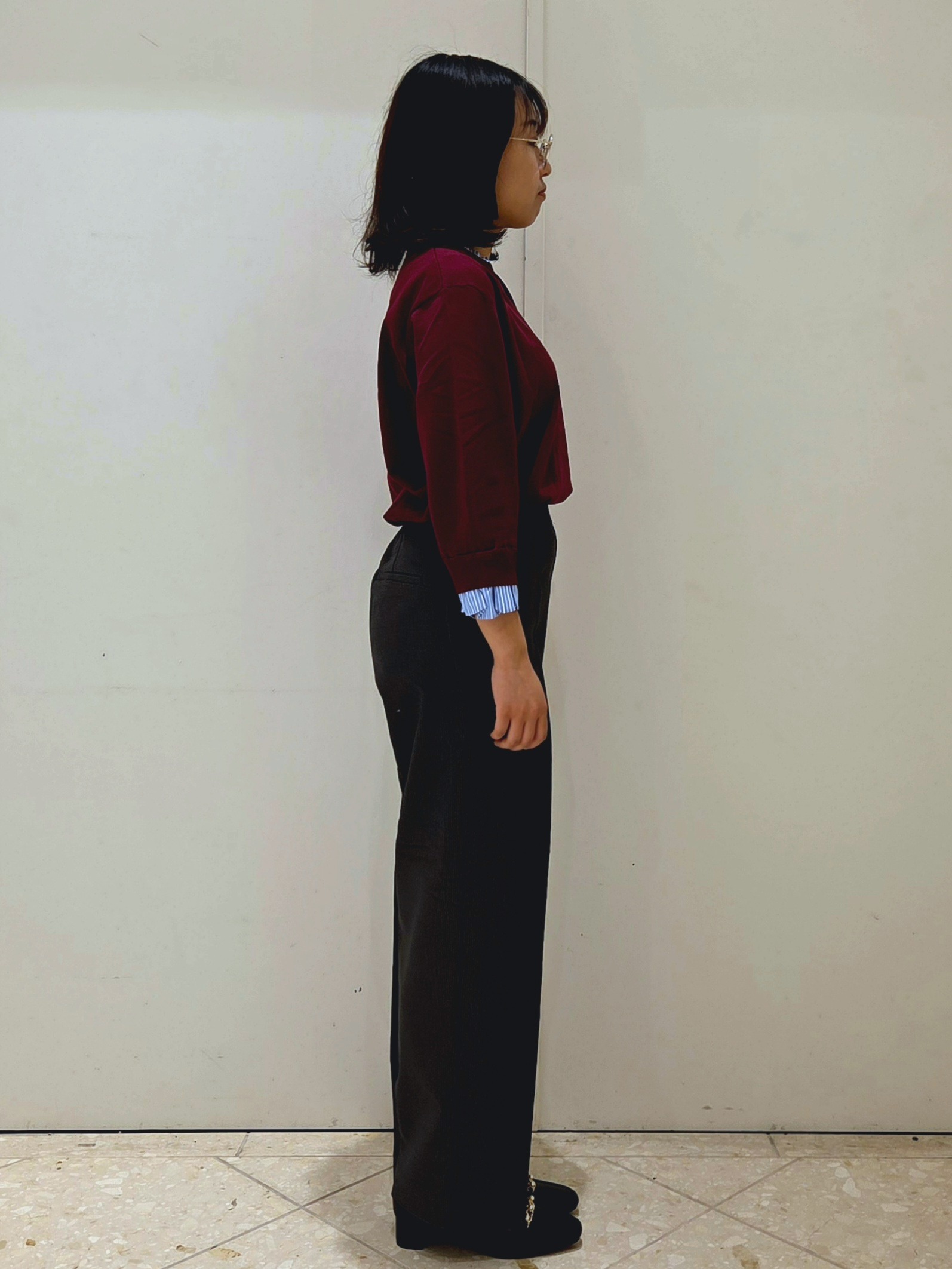 Sumiさんの「OPAQUE.CLIP｜【UVケア／遮熱性】フリルドッキングニット《洗濯機OK》」を使ったコーディネート