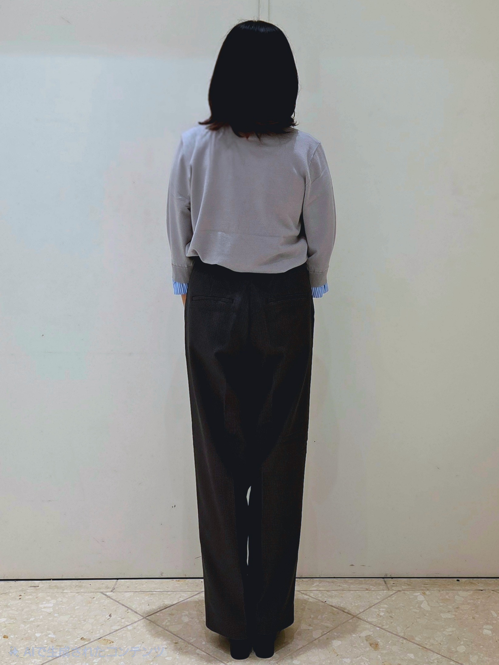 Sumiさんの「OPAQUE.CLIP｜【森絵梨佳さん着用】フリルドッキングニット《UVケア／遮熱性／洗濯機OK》」を使ったコーディネート