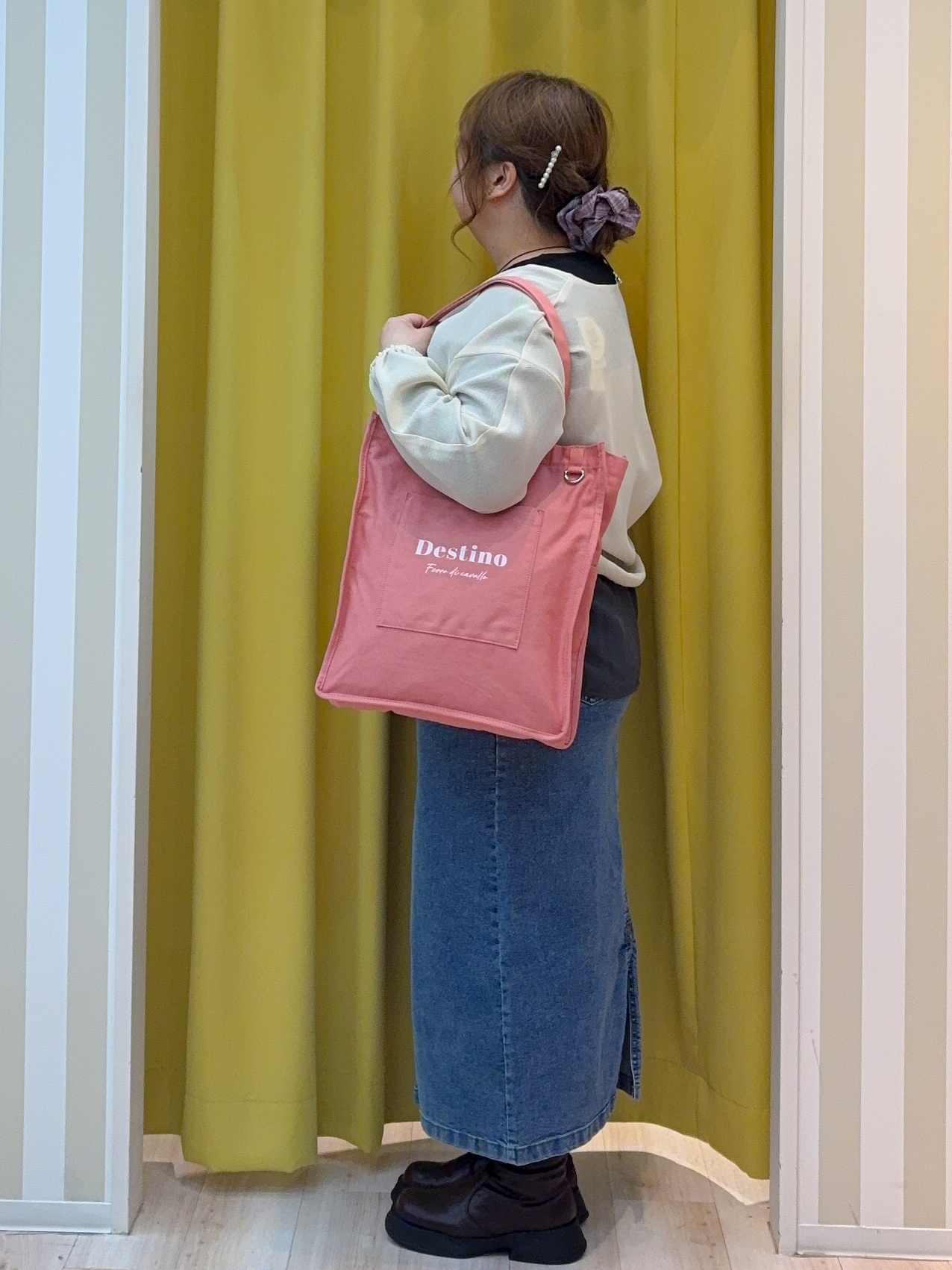 kotoさんさんの「SHOO･LA･RUE｜【通気性〇/セットアップ可/洗濯機可】メッシュドルマン ジップブルゾン」を使ったコーディネート