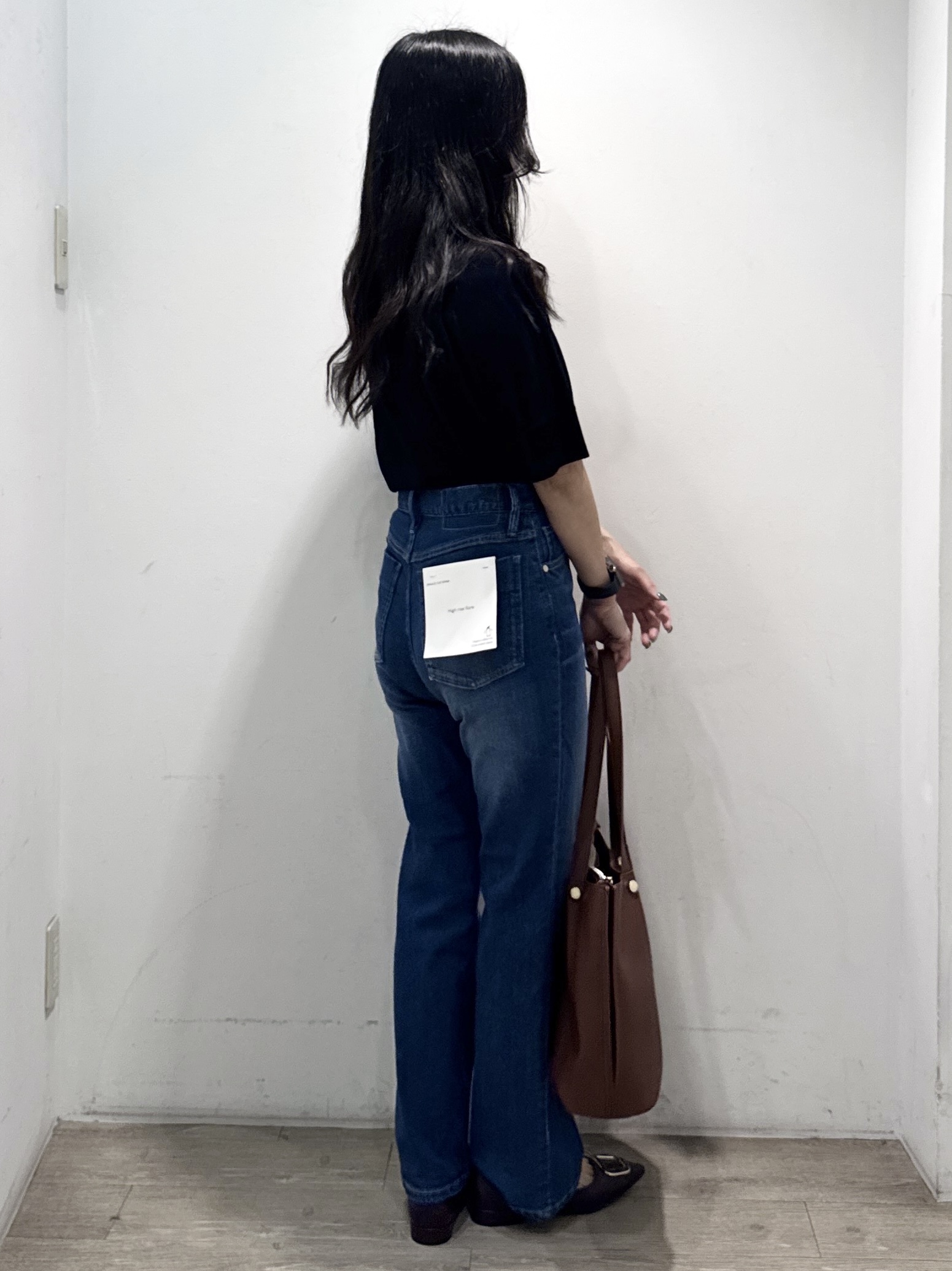 yuicciさんの「OPAQUE.CLIP｜2WAY衿ドッキングニット《洗濯機OK》」を使ったコーディネート