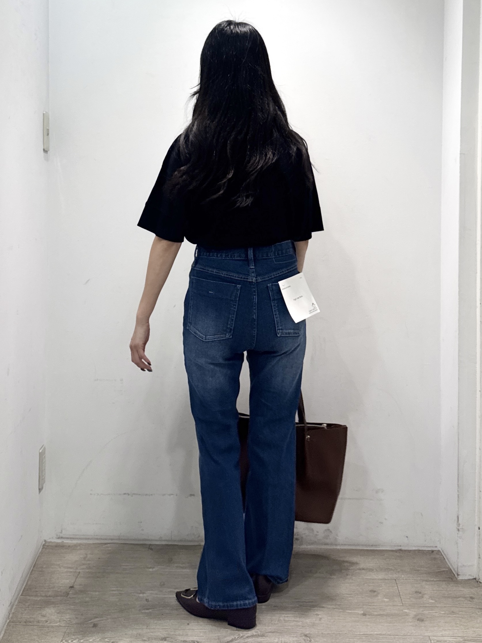 yuicciさんの「OPAQUE.CLIP｜2WAY衿ドッキングニット《洗濯機OK》」を使ったコーディネート