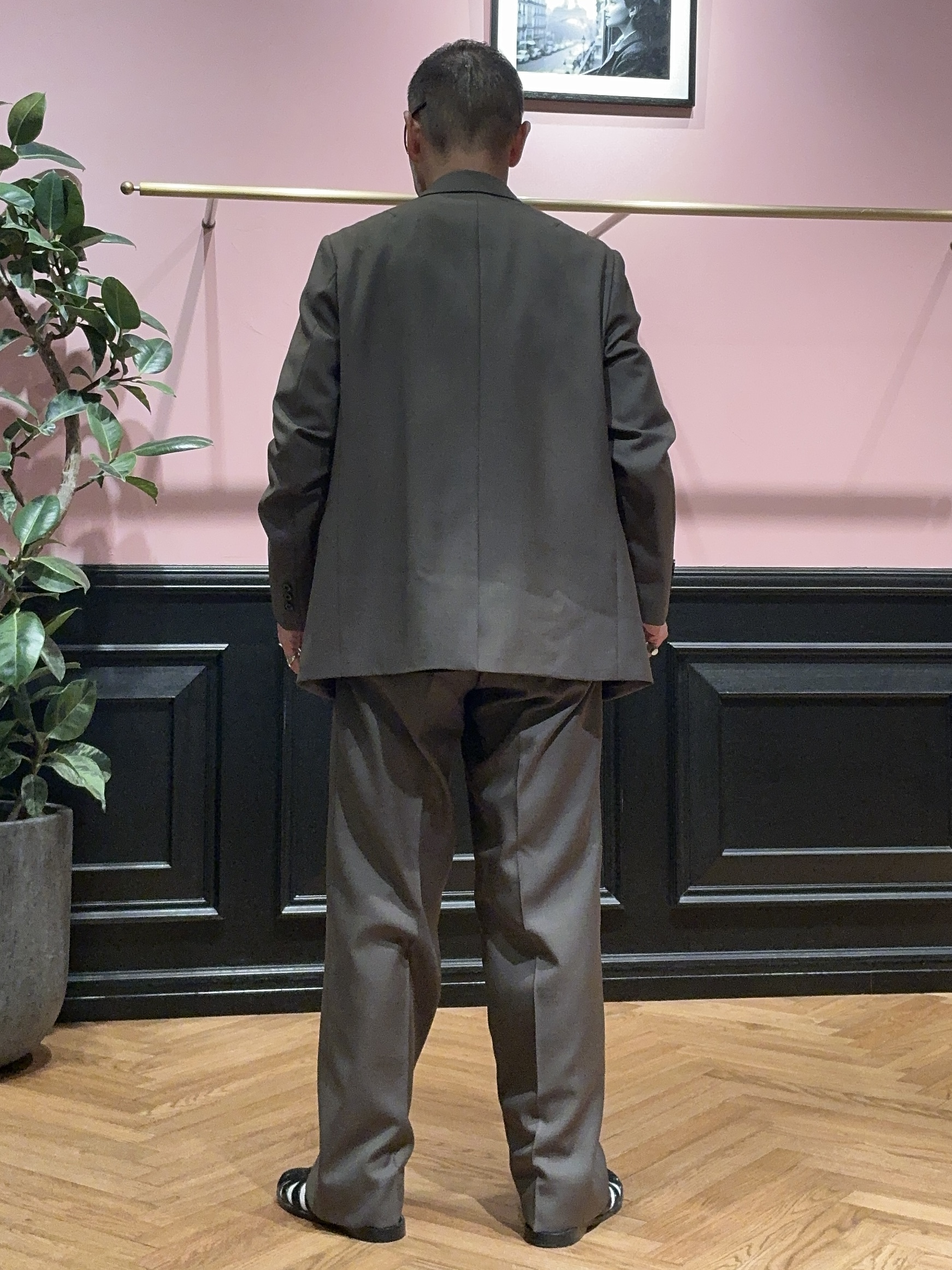 torigoeさんの「DRESSTERIOR｜【セットアップ可】イージーケア ウールブレンドジャケット」を使ったコーディネート