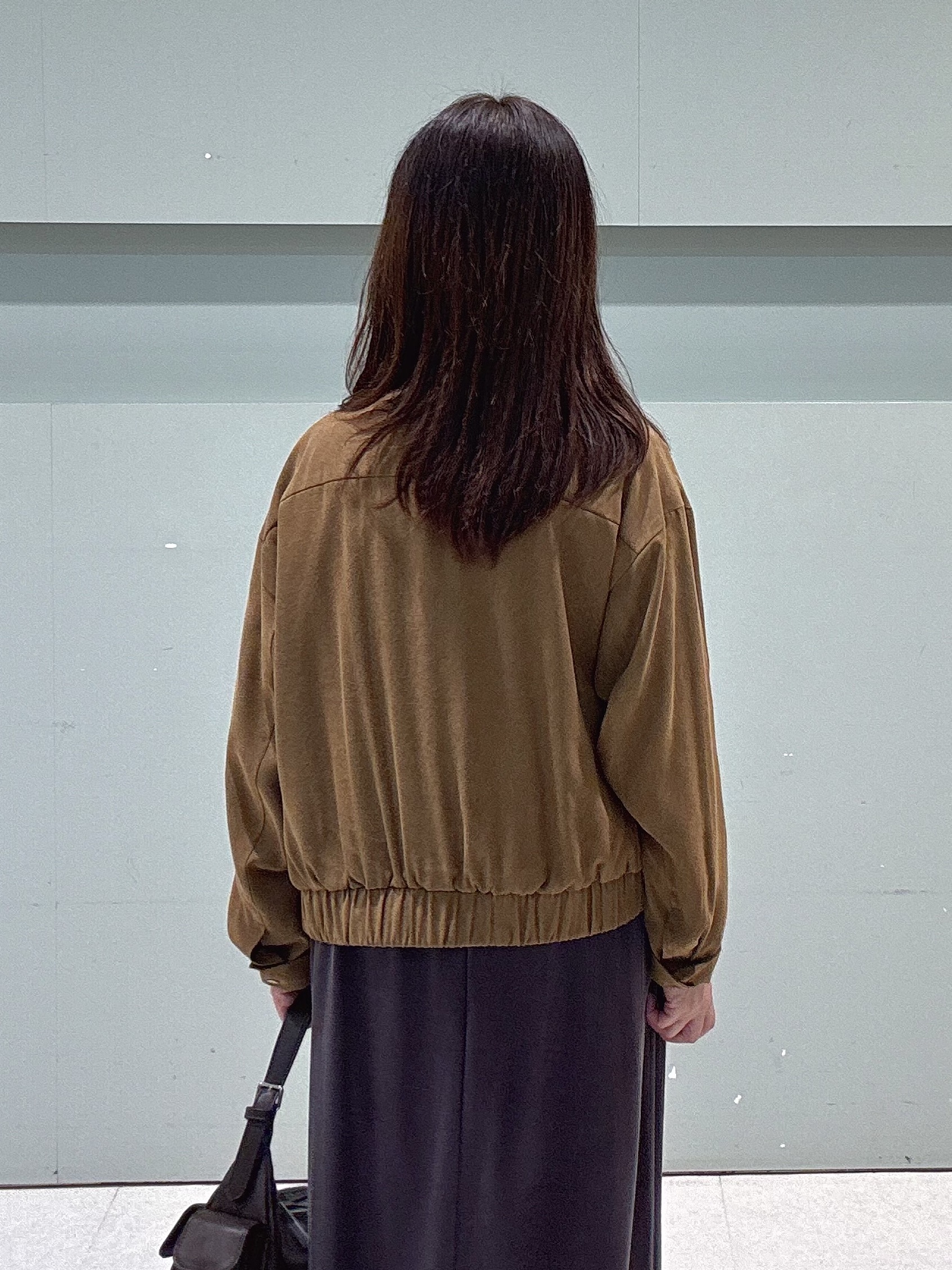 makiさんの「UNTITLED｜【セットアップ可/秋ジャケット】スエードライクブルゾン」を使ったコーディネート