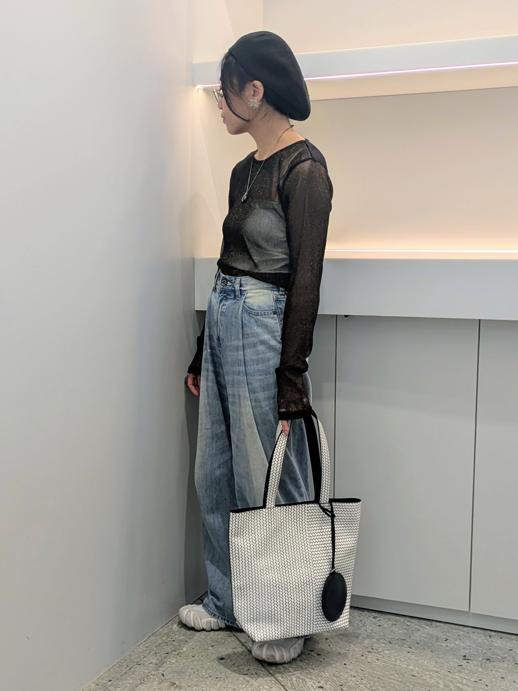 MTさんの「HIROKO HAYASHI｜OTTICA（オッティカ）トートバッグM」を使ったコーディネート
