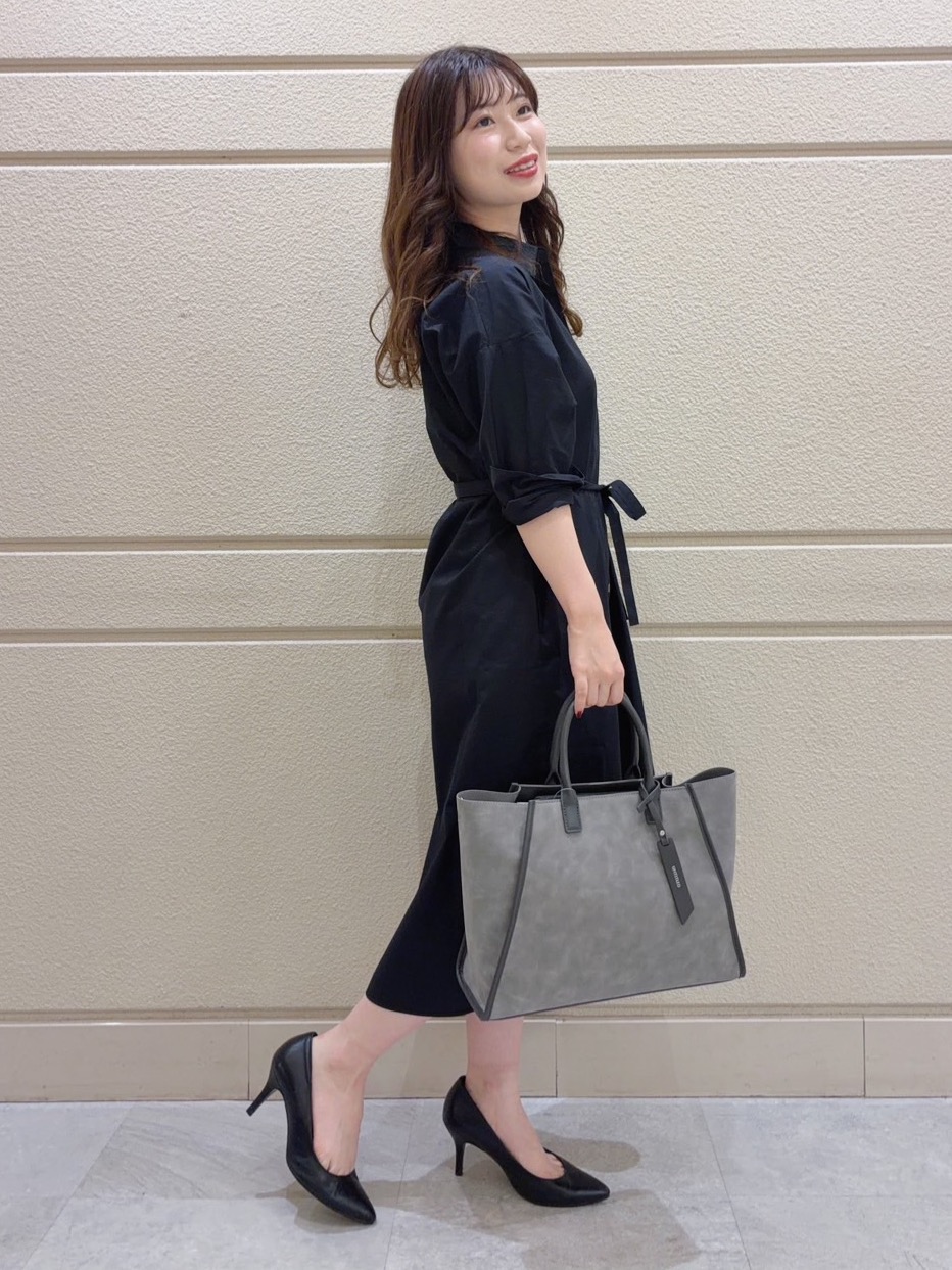 ユナさんの「UNTITLED｜ロングシャツワンピース」を使ったコーディネート